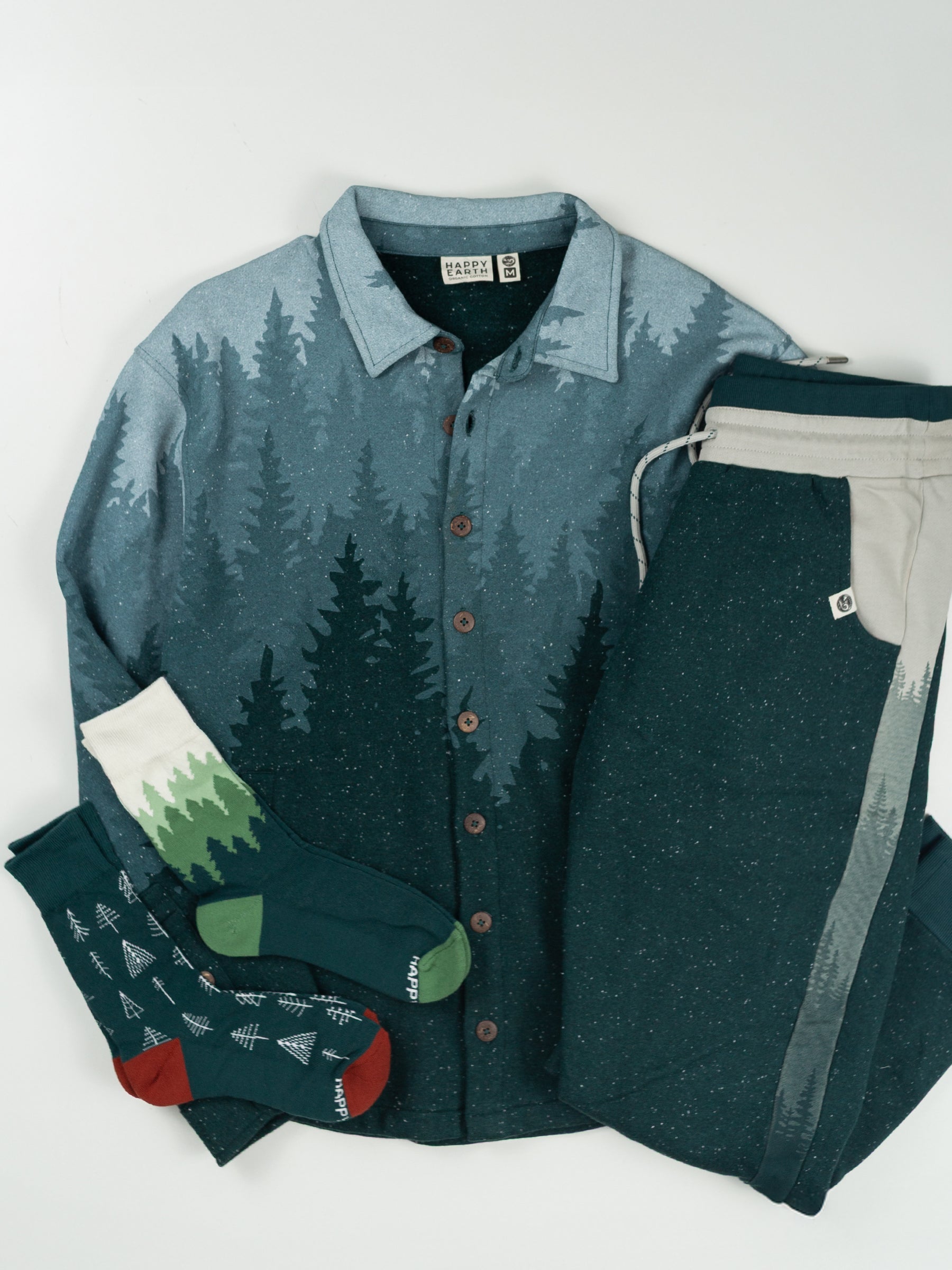 Misty Forest Blanket Shirt Bundle