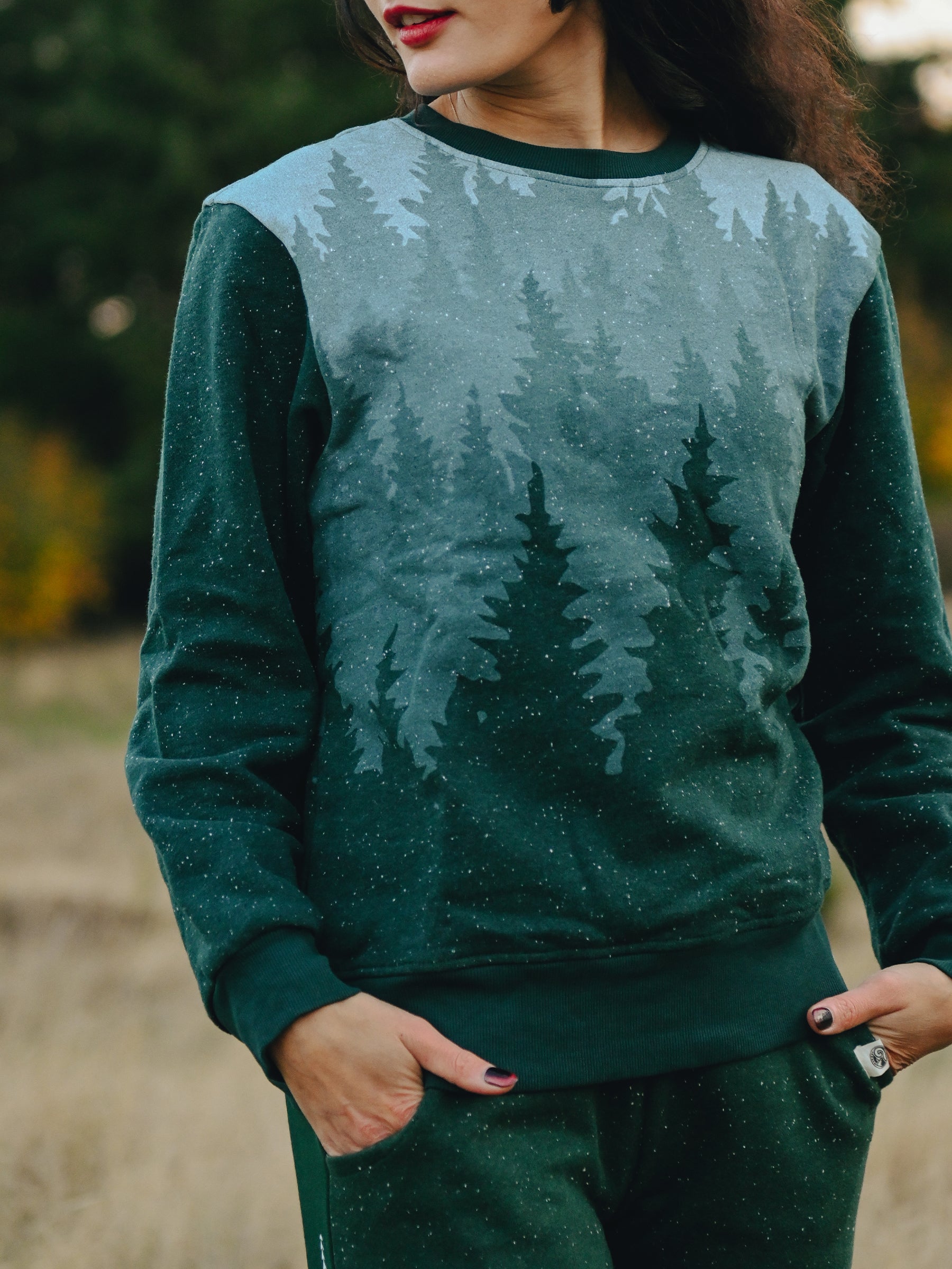 Misty Forest Pullover
