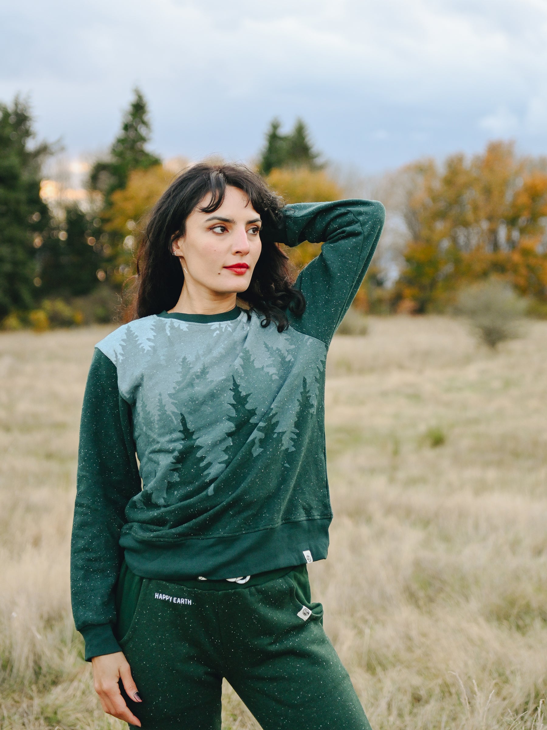 Misty Forest Pullover