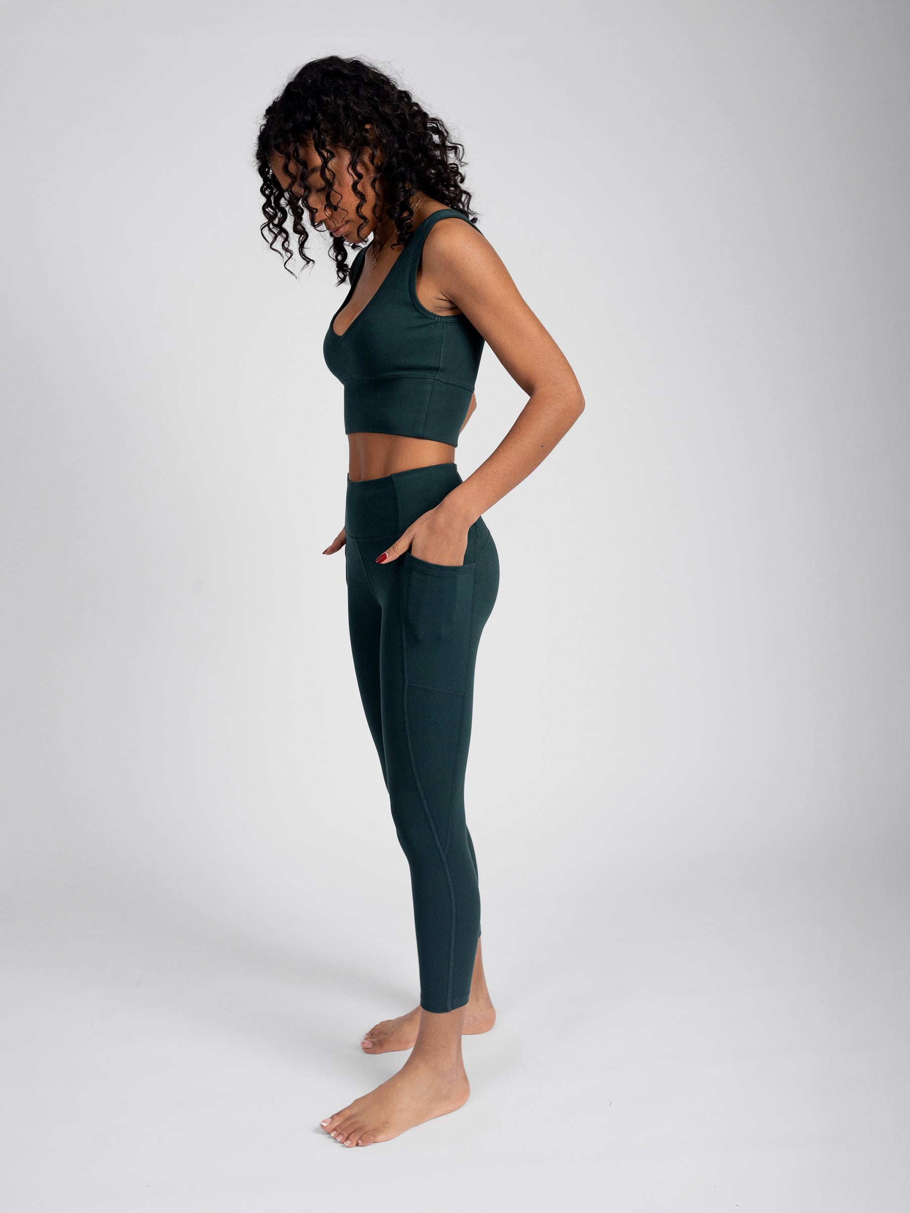 PlantTec™ Organic Reversible Crop Tank | Monstera