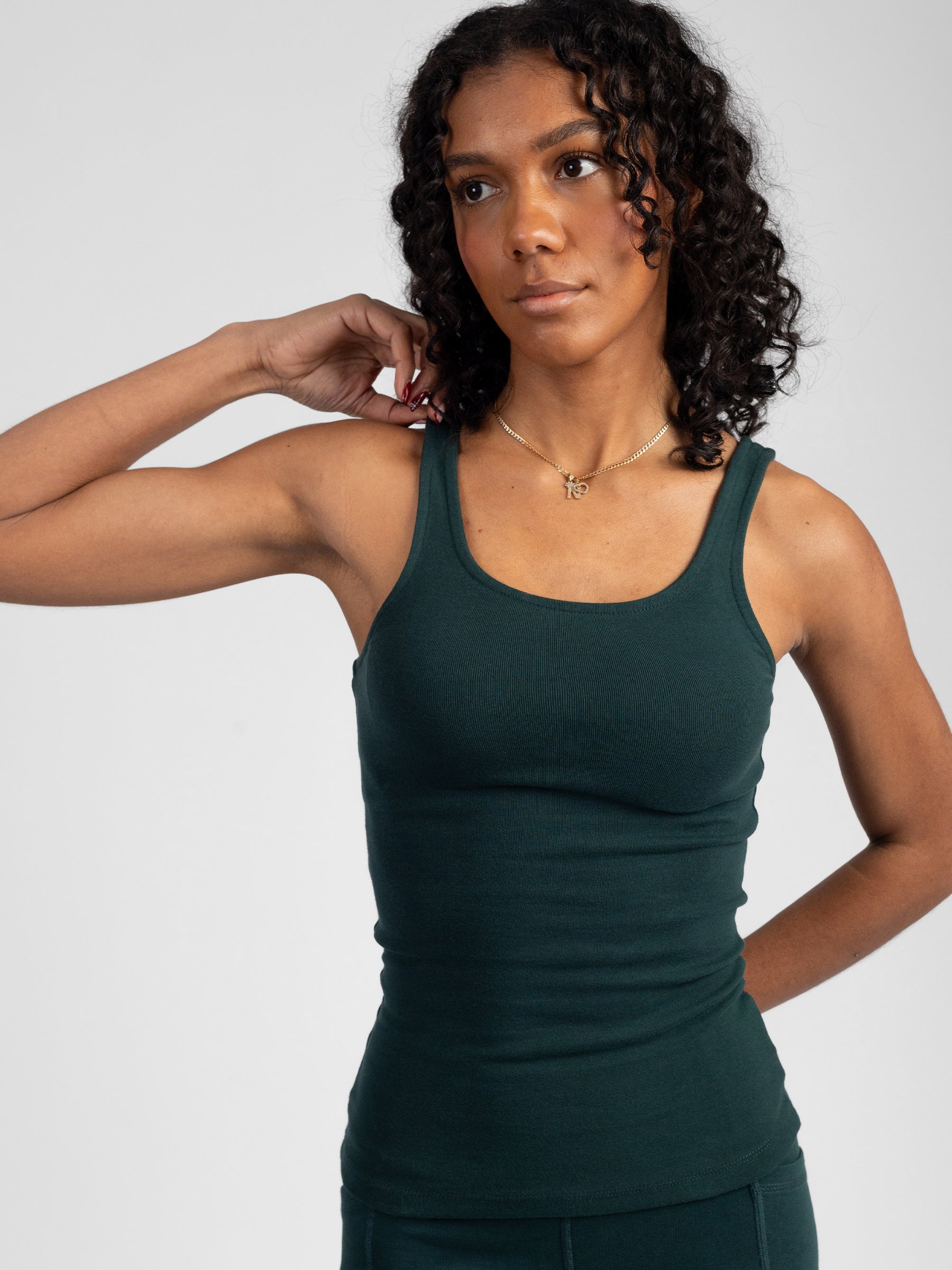 PlantTec™ Organic Reversible Contour Tank | Monstera