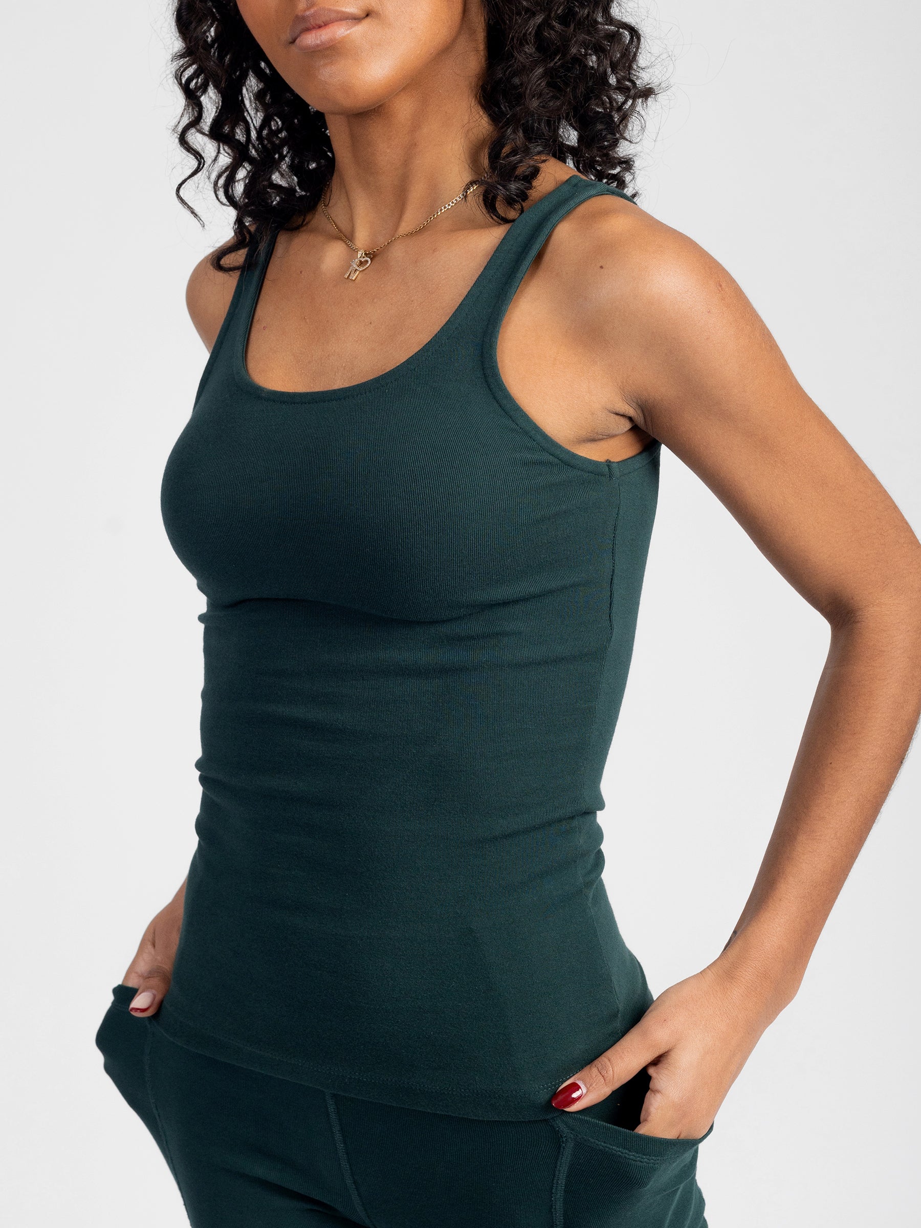 PlantTec™ Organic Reversible Contour Tank | Monstera