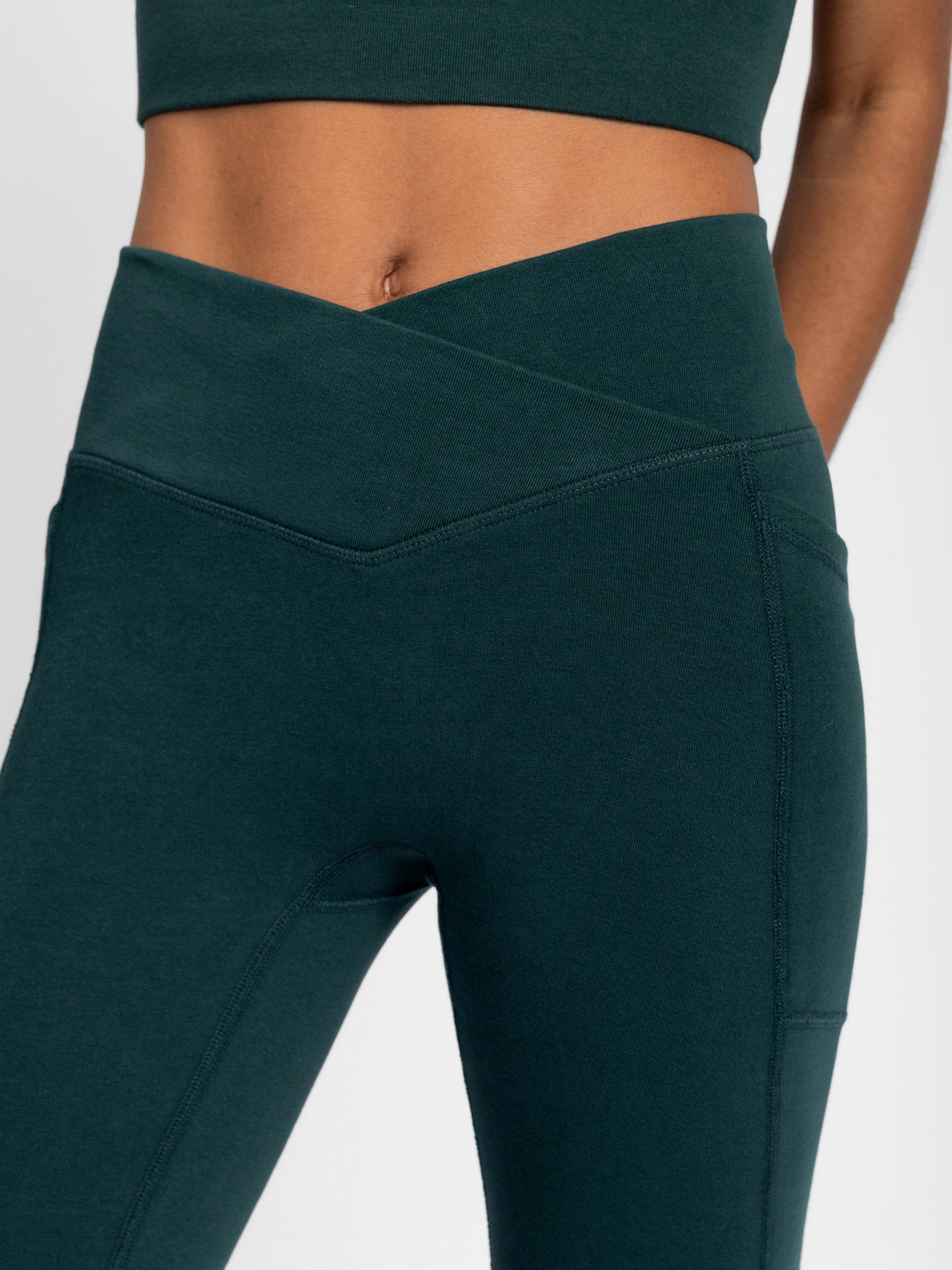 PlantTec™ Organic Seamless Leggings | Monstera