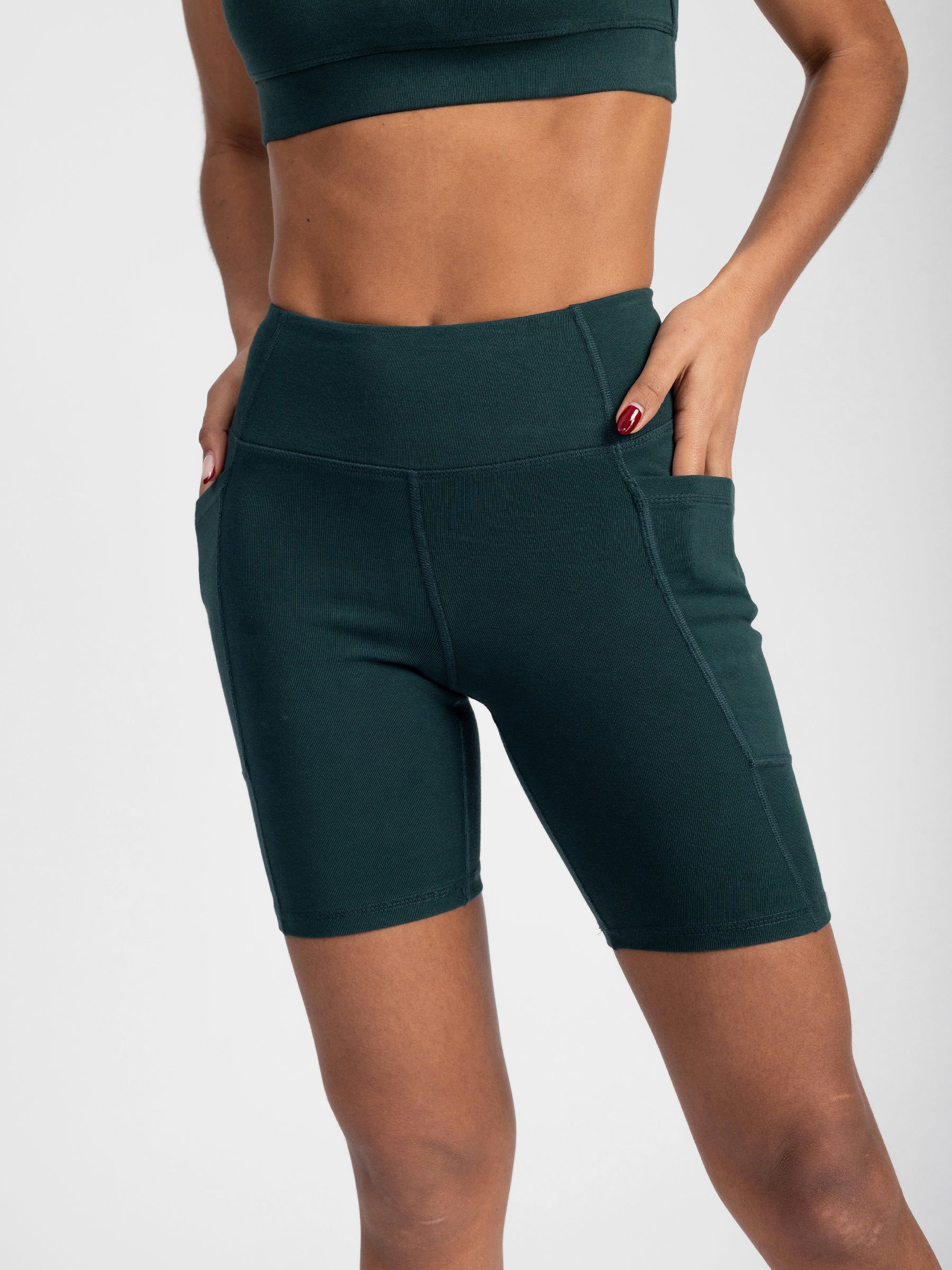 PlantTec™ Organic Shorts | Monstera