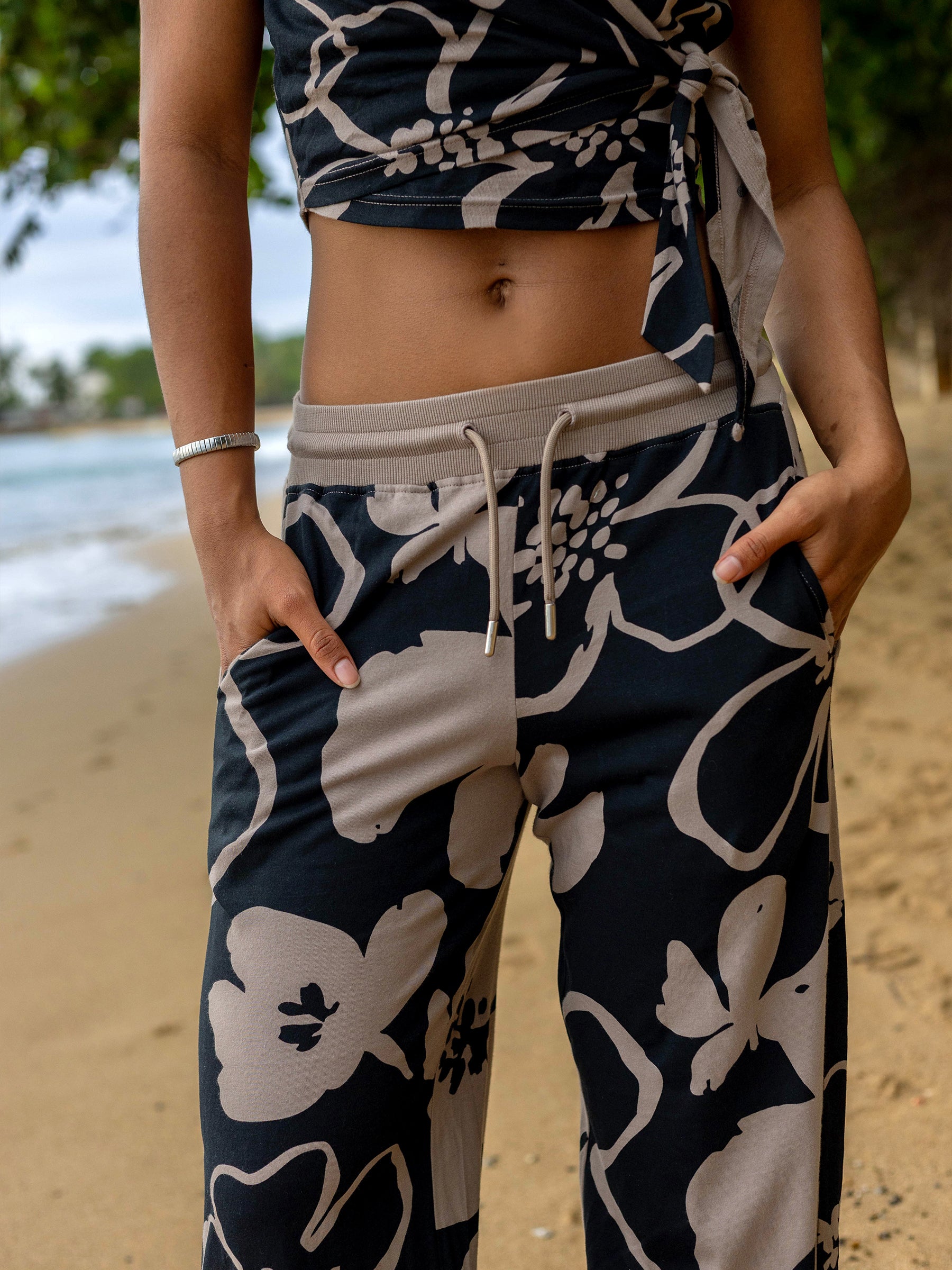 Wide Leg Pants | Moonflower