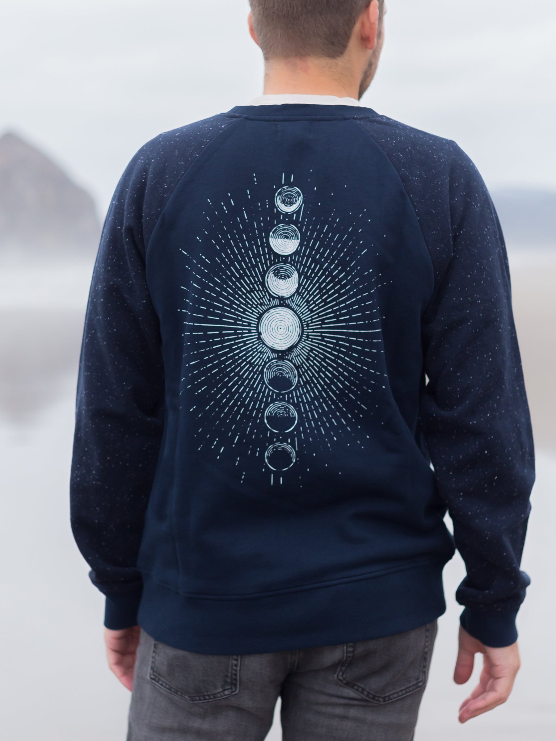 Moonshine Raglan Pullover-Organic Sweatshirt-Happy Earth