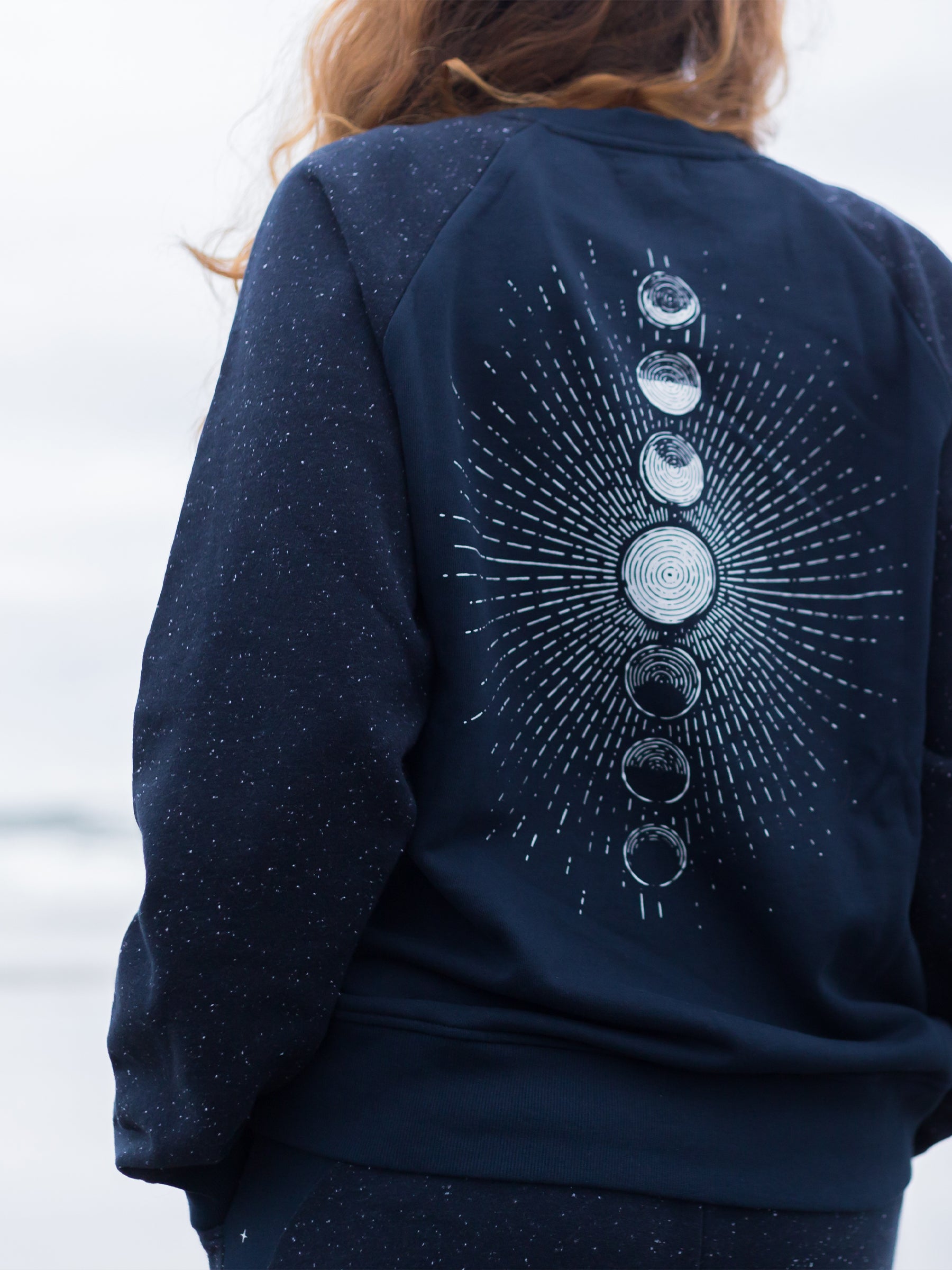 Moonshine Raglan Pullover, a Organic Sweatshirt by Happy Earth Apparel