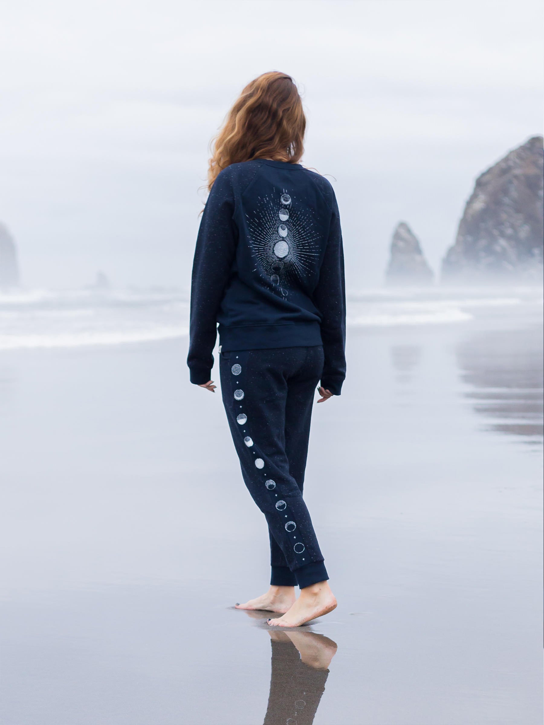 Moonshine Raglan Pullover, a Organic Sweatshirt by Happy Earth Apparel