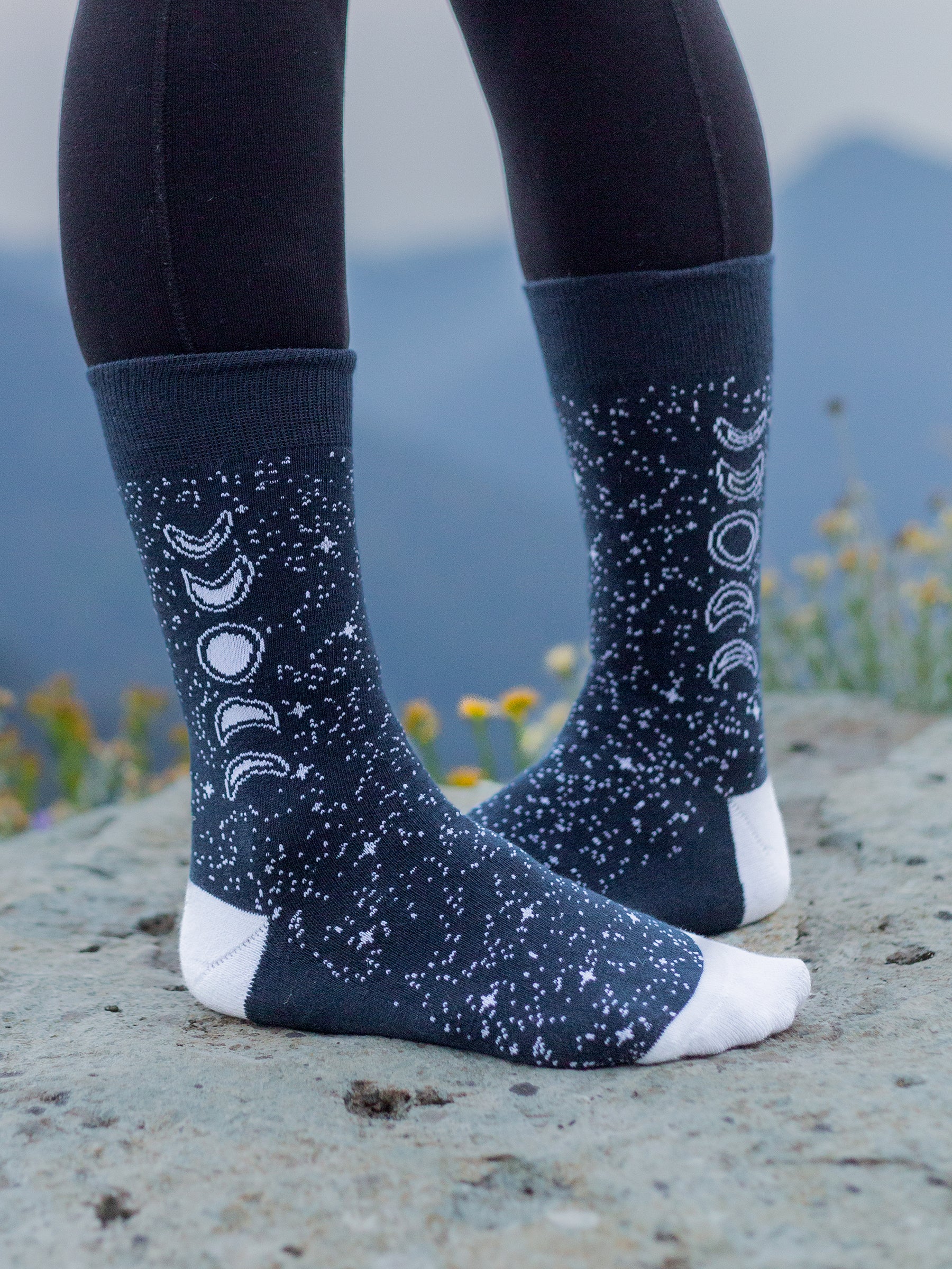 Moonshine Socks, a Organic Socks by Happy Earth Apparel