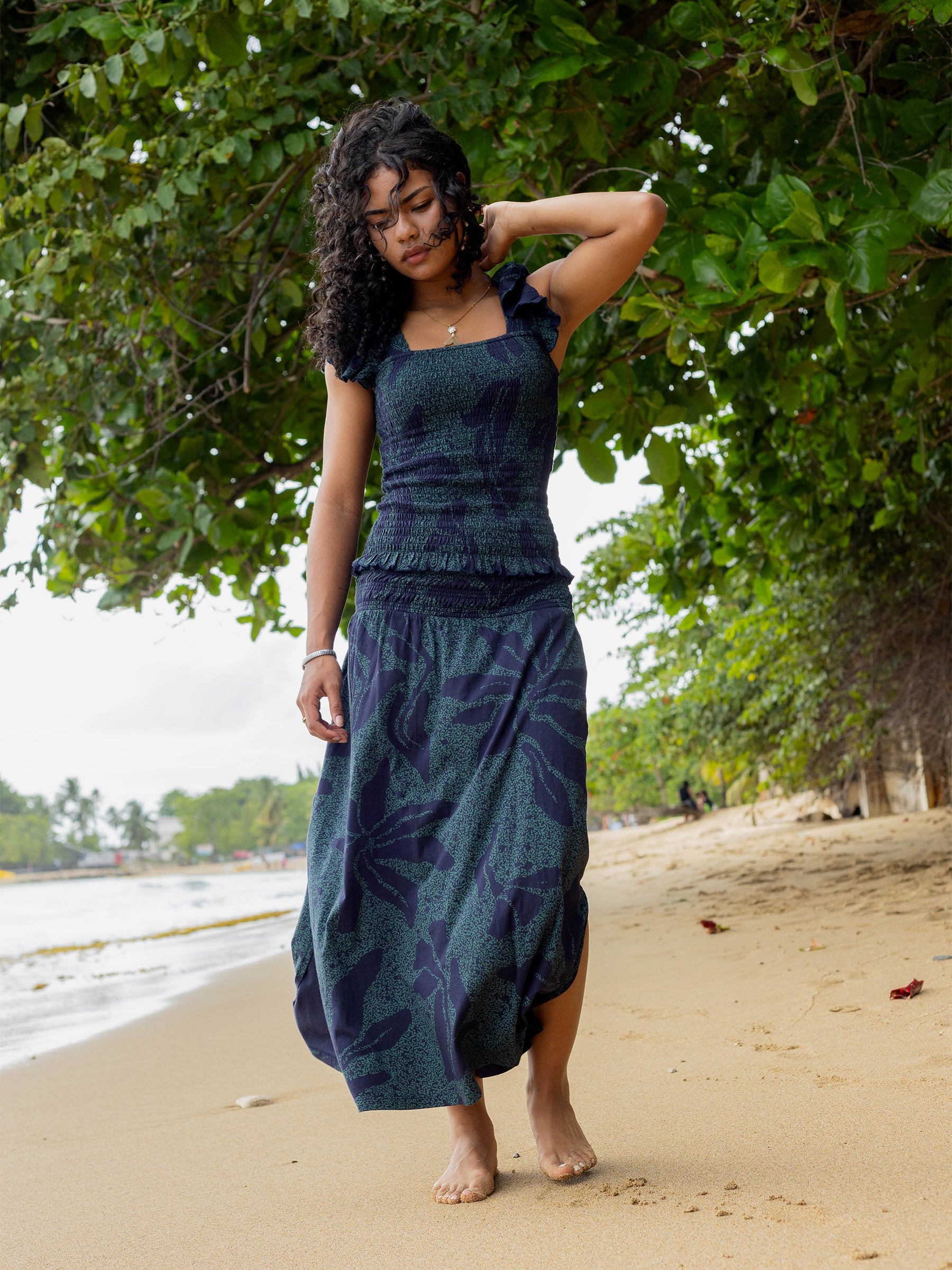 Smocked Skirt | Nightbloom