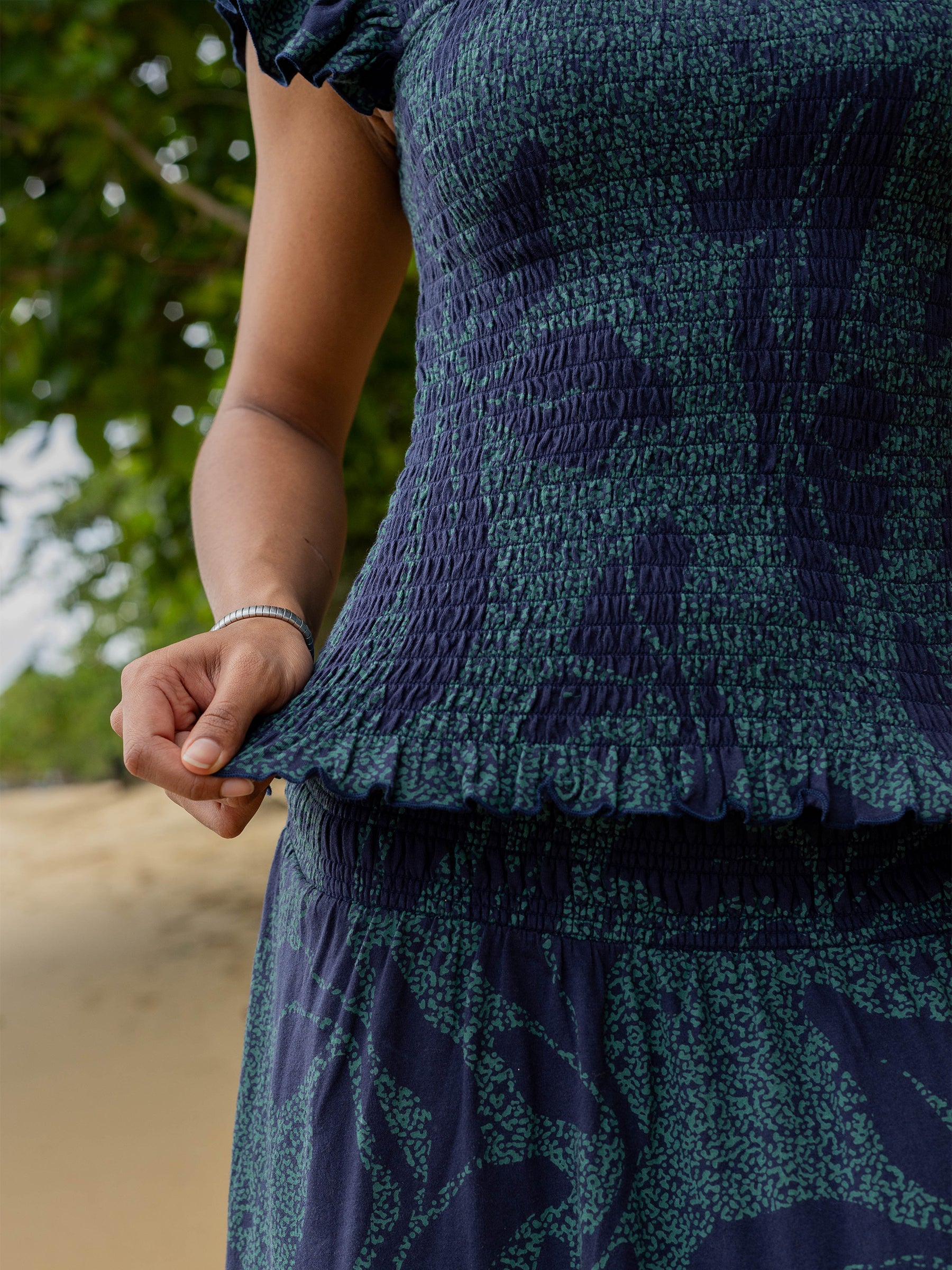 Smocked Top | Nightbloom