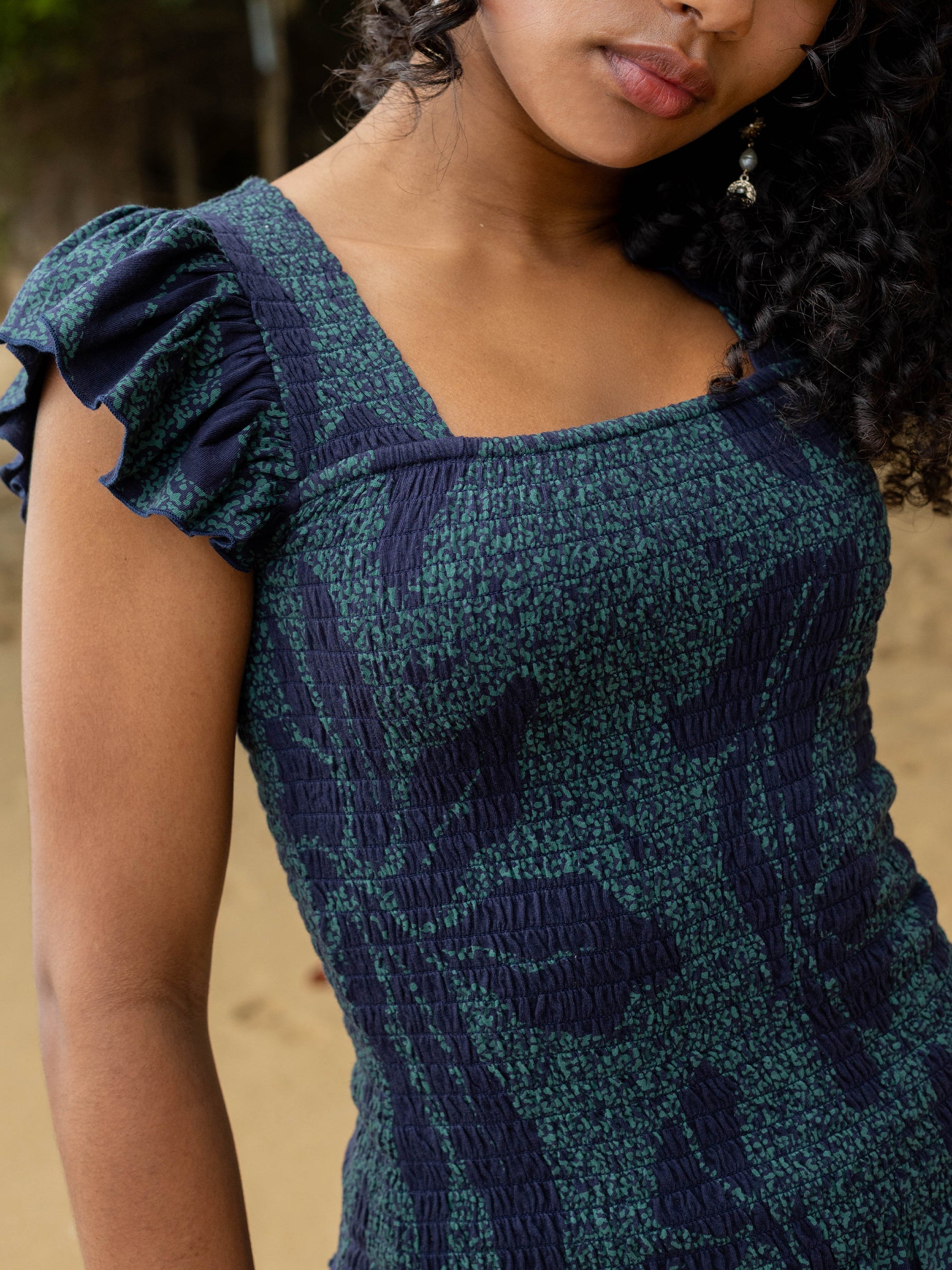 Smocked Top | Nightbloom