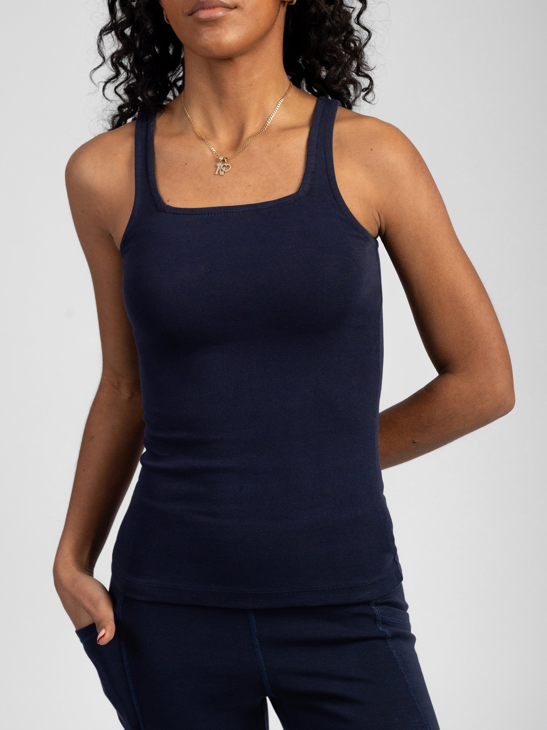 PlantTec™ Organic Reversible Contour Tank | Ocean