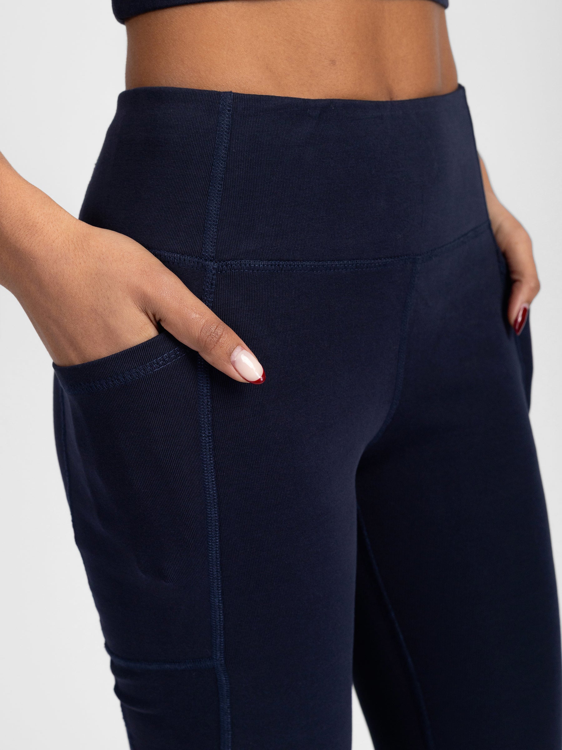 PlantTec™ Organic Flare Leggings | Ocean