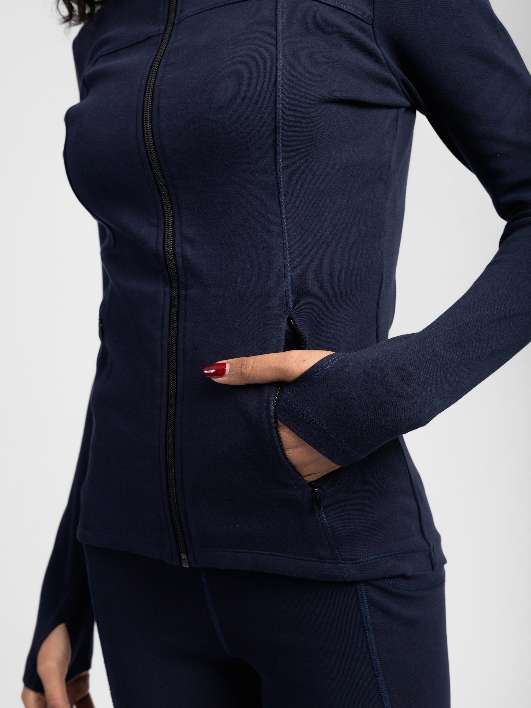 PlantTec™ Organic Contour Jacket | Ocean