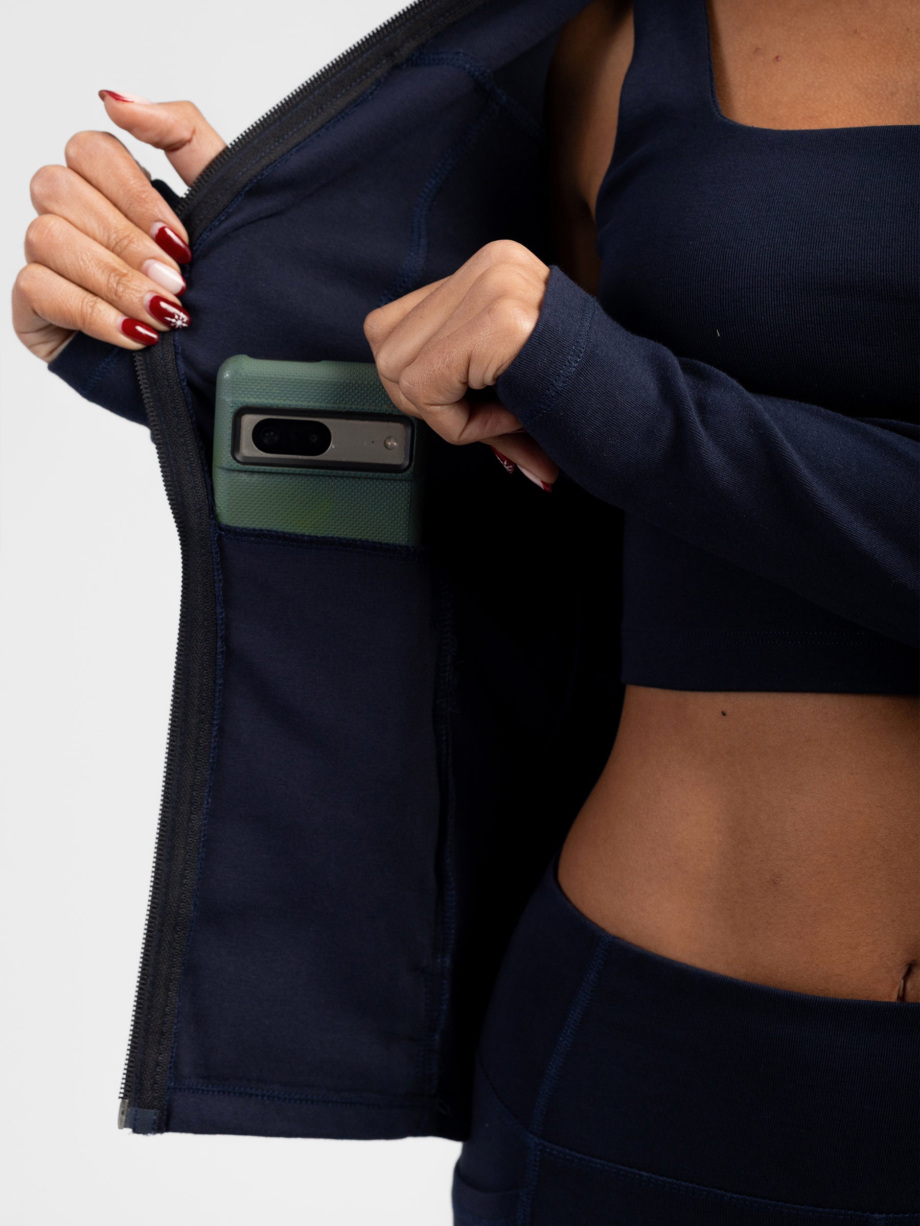 PlantTec™ Organic Contour Jacket | Ocean