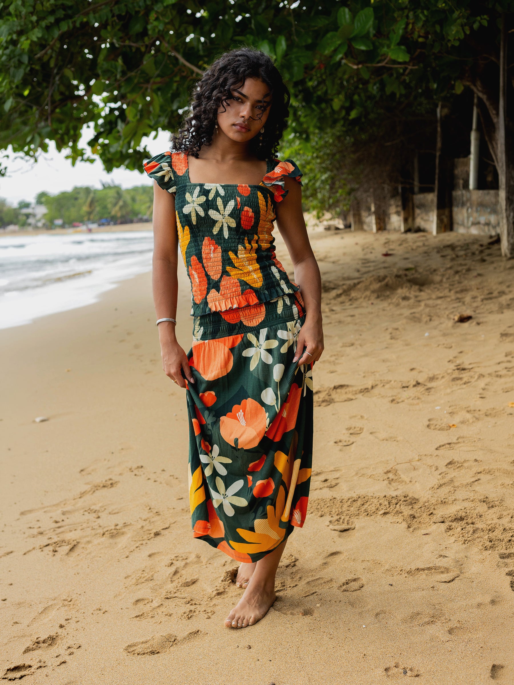 Smocked Skirt | Paradise