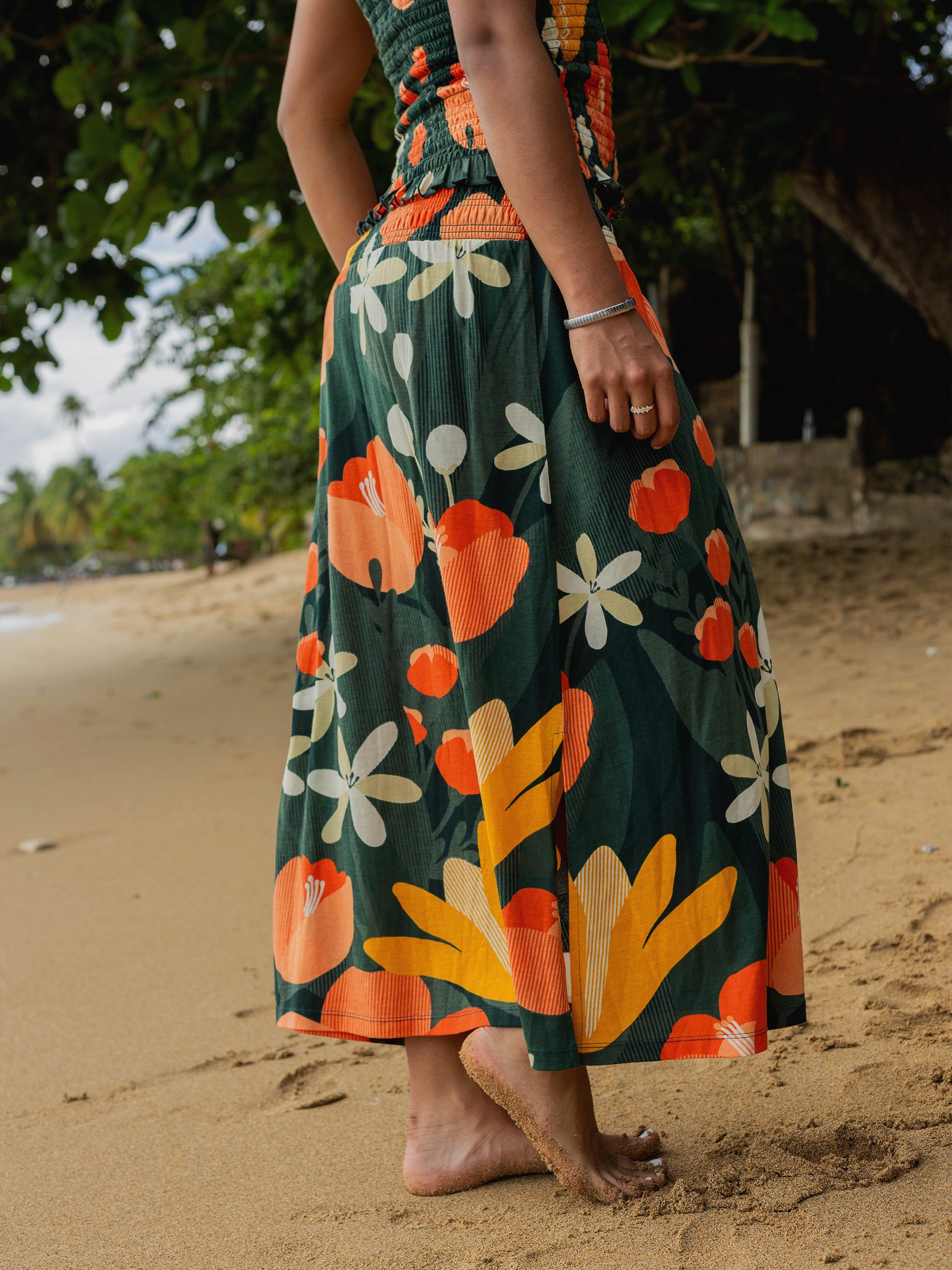 Smocked Skirt | Paradise