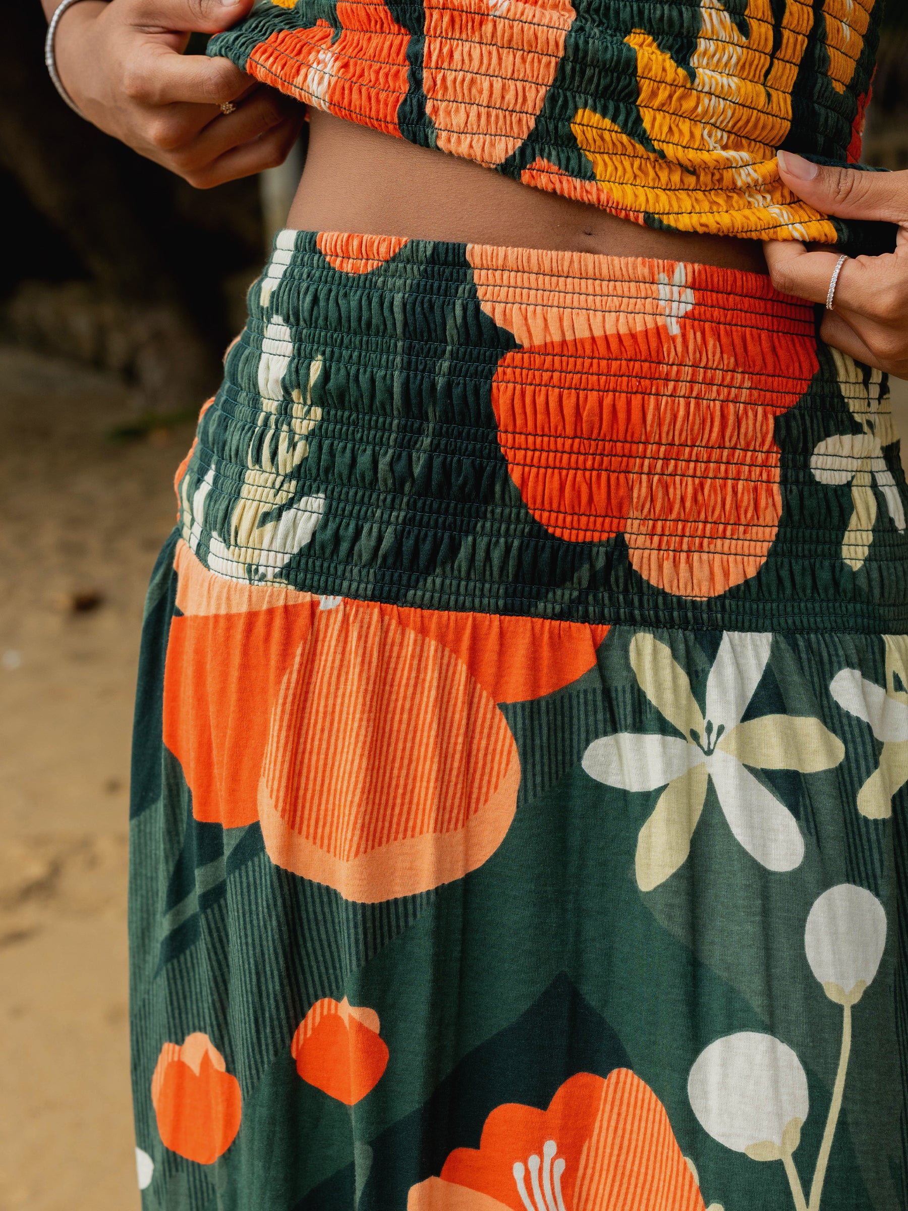 Smocked Skirt | Paradise