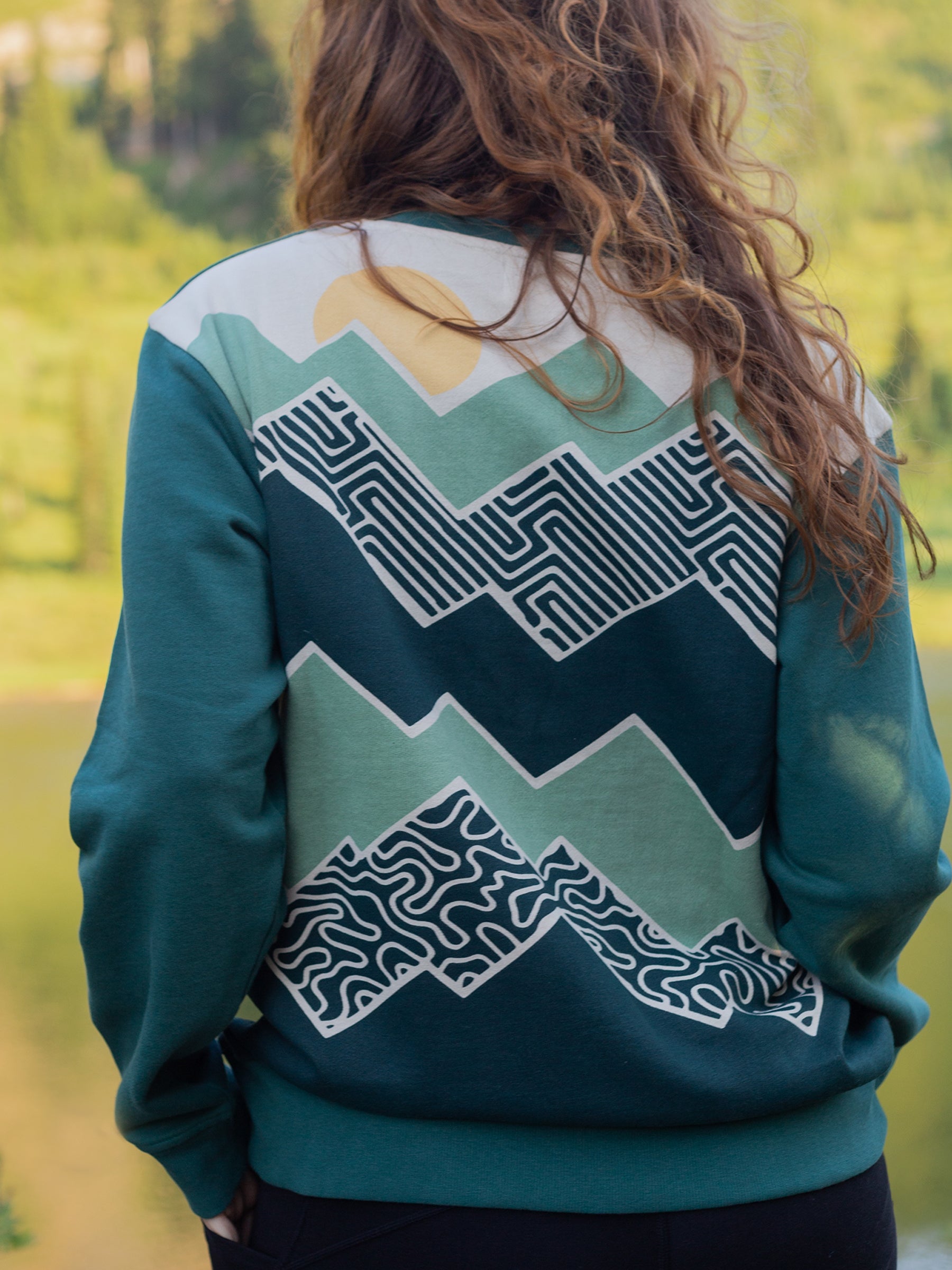 Peak Experience Pullover-Organic Sweatshirt-Happy Earth