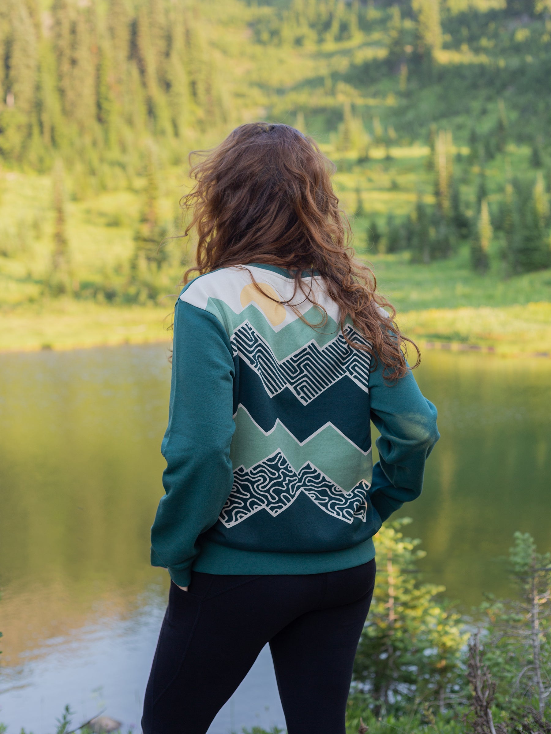Peak Experience Pullover-Organic Sweatshirt-Happy Earth
