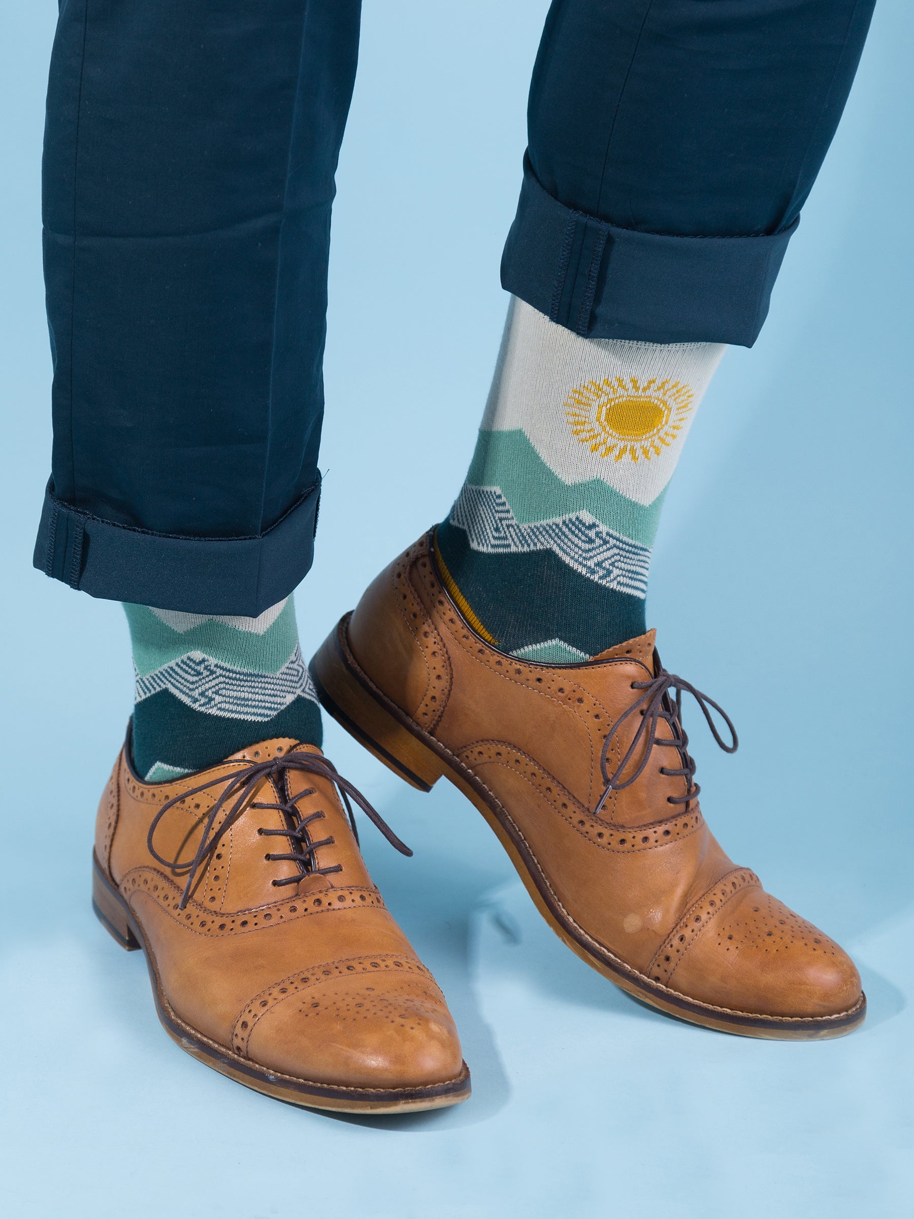 Peak Experience Socks, a Organic Socks by Happy Earth Apparel