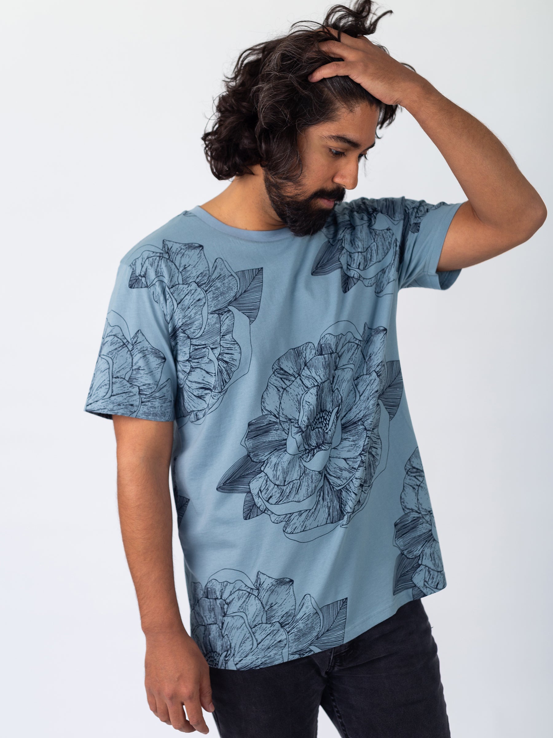 Low Tide Tee | Peony