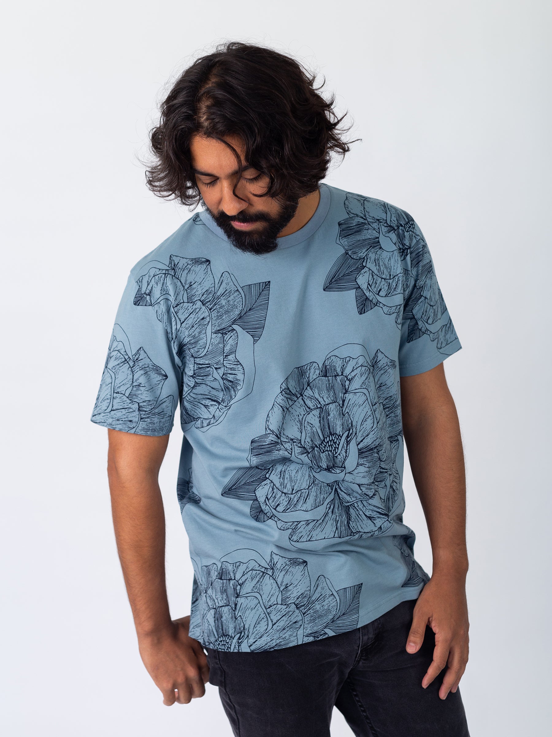 Low Tide Tee | Peony