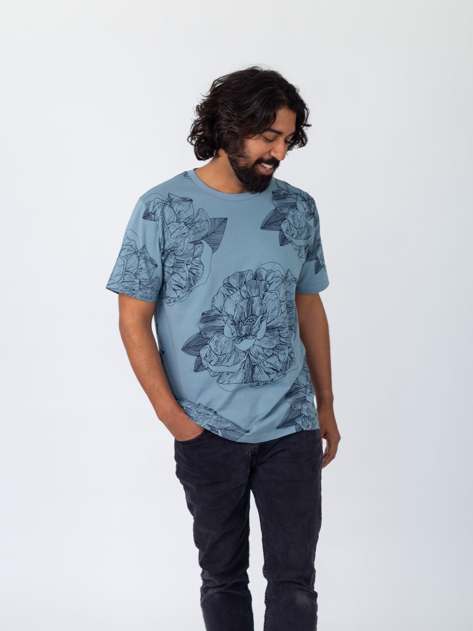 Low Tide Tee | Peony