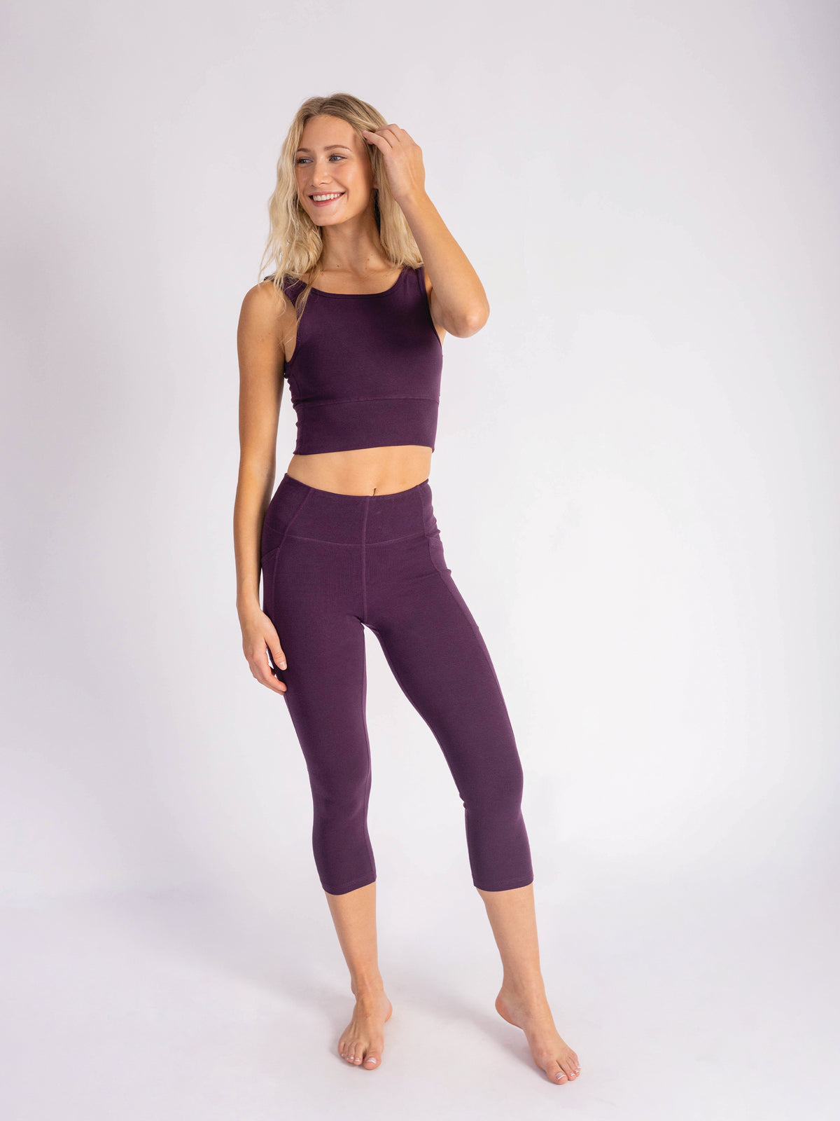 PlantTec™ Organic Reversible Crop Tank | Fig