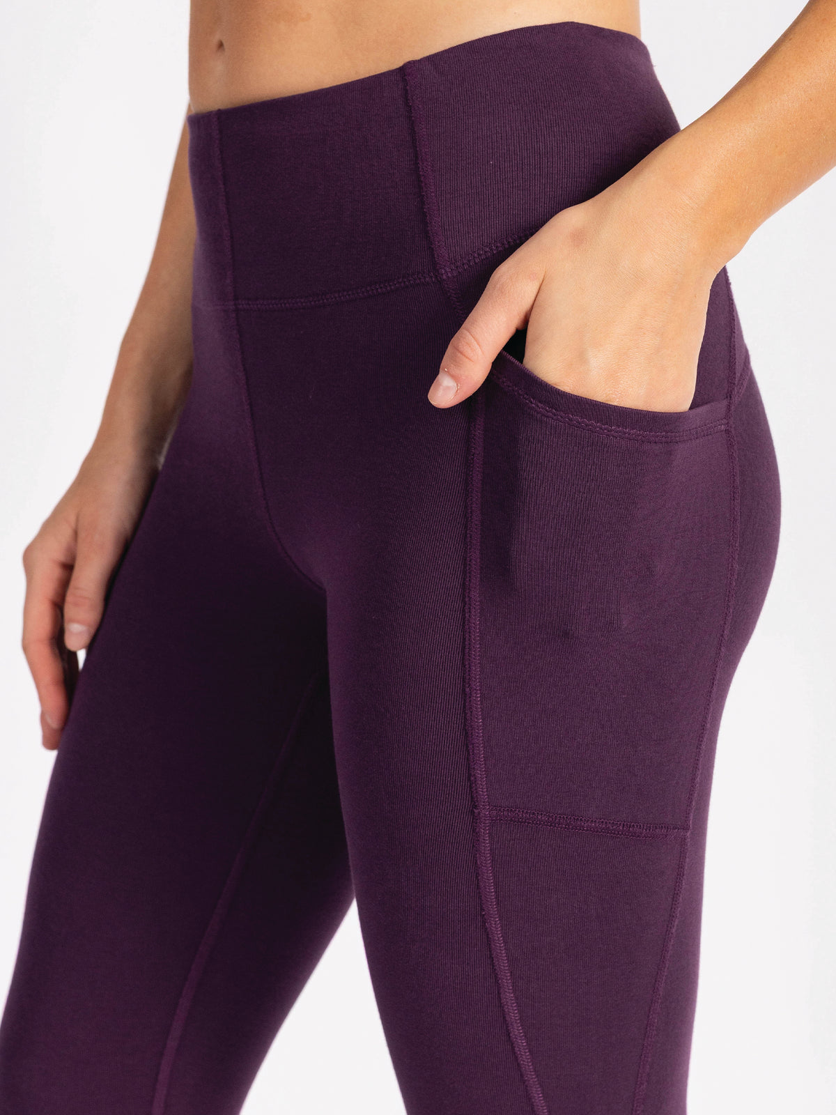 PlantTec™ Organic Leggings | Fig