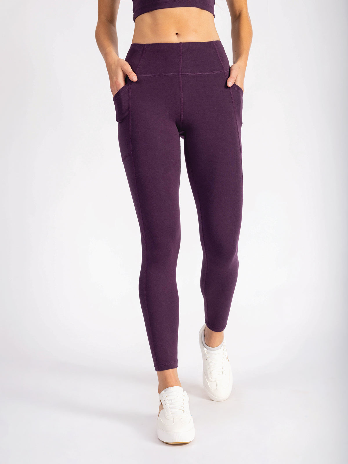 PlantTec™ Organic Leggings | Fig
