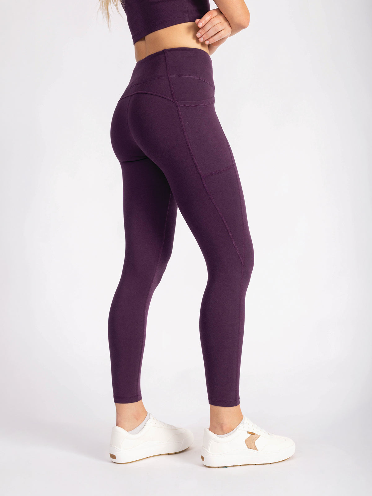 PlantTec™ Organic Leggings | Fig