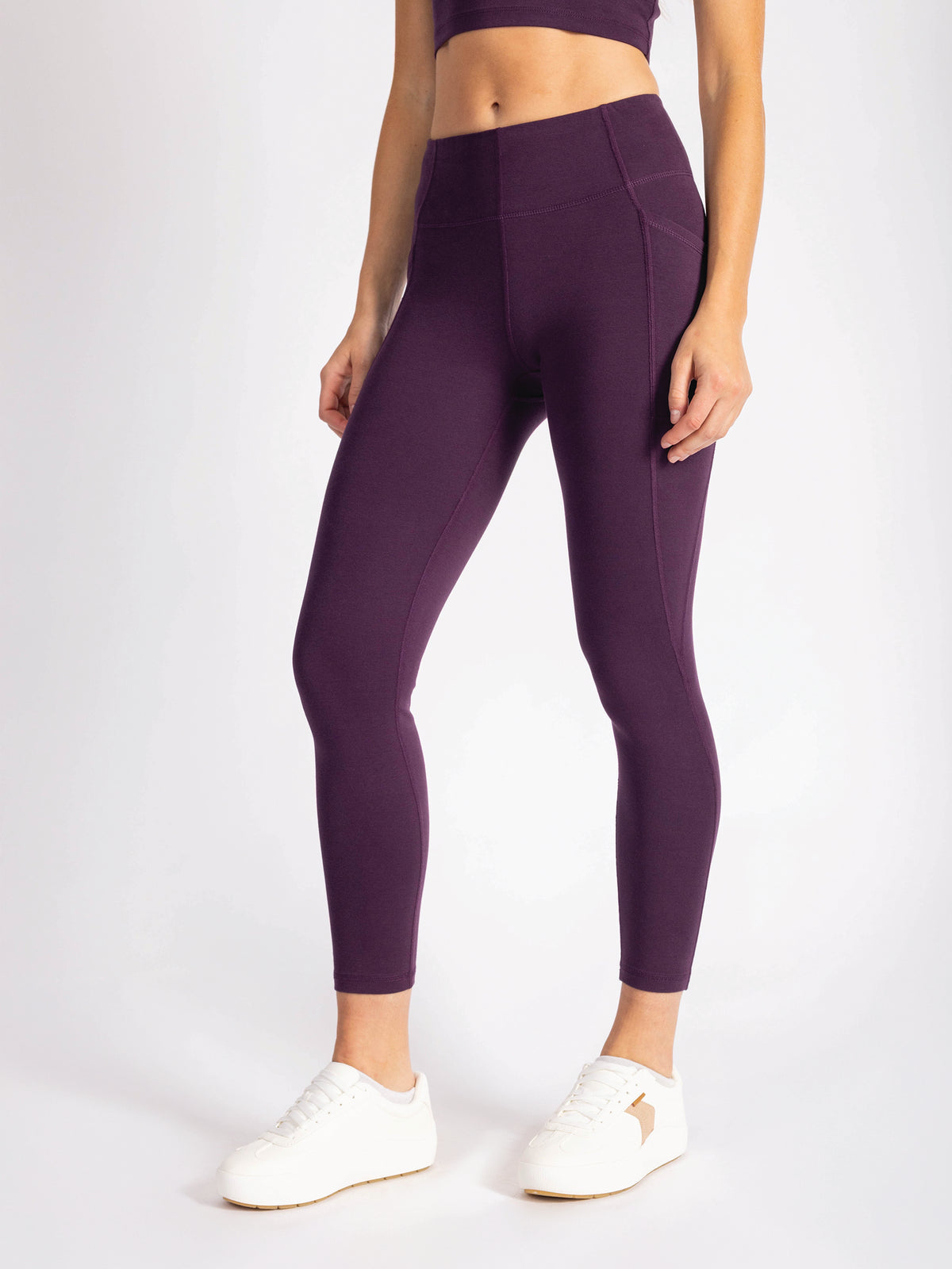 PlantTec™ Organic Leggings | Fig