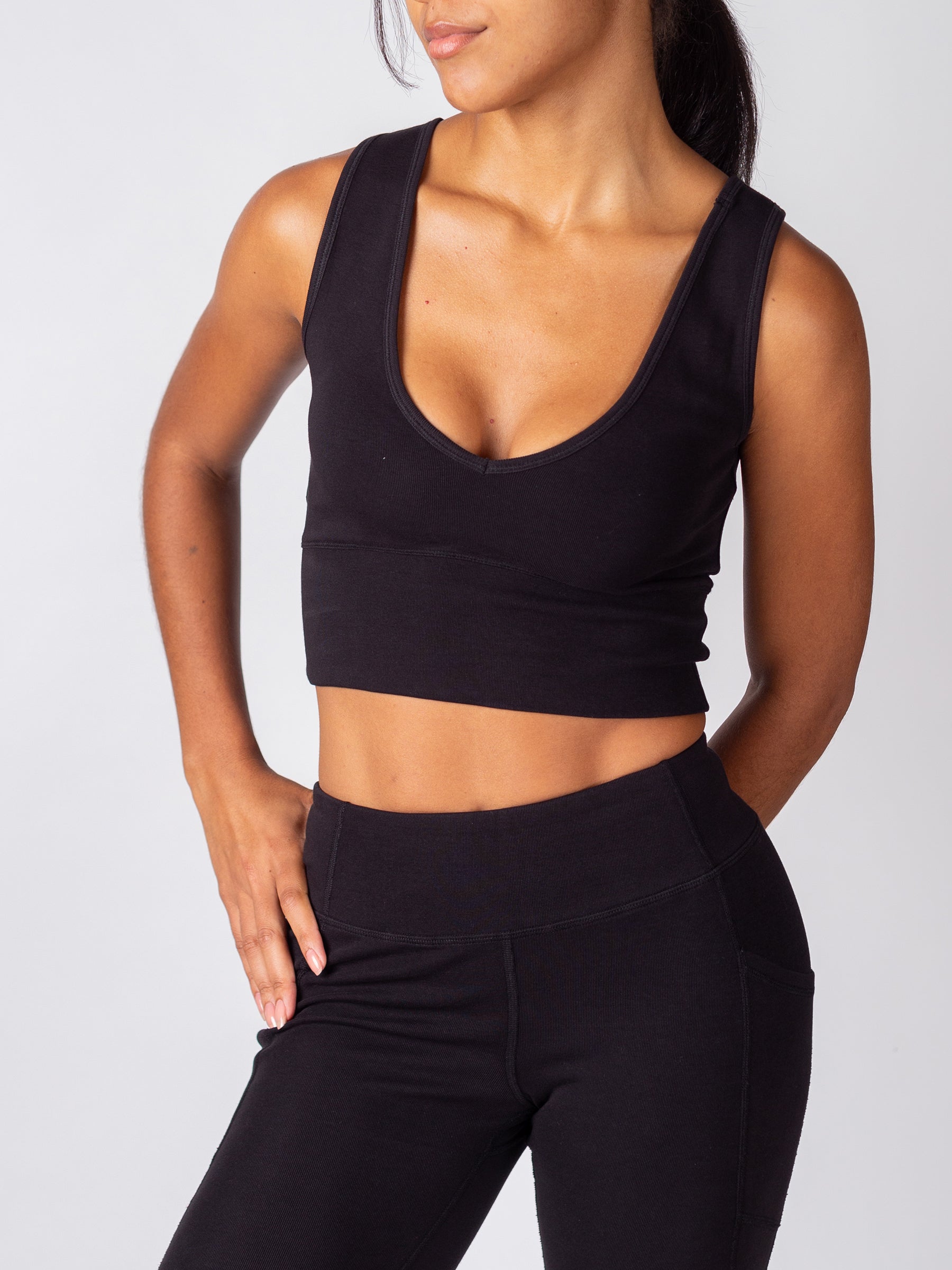 PlantTec™ Organic Reversible Tank | Eclipse-Organic Activewear-Happy Earth