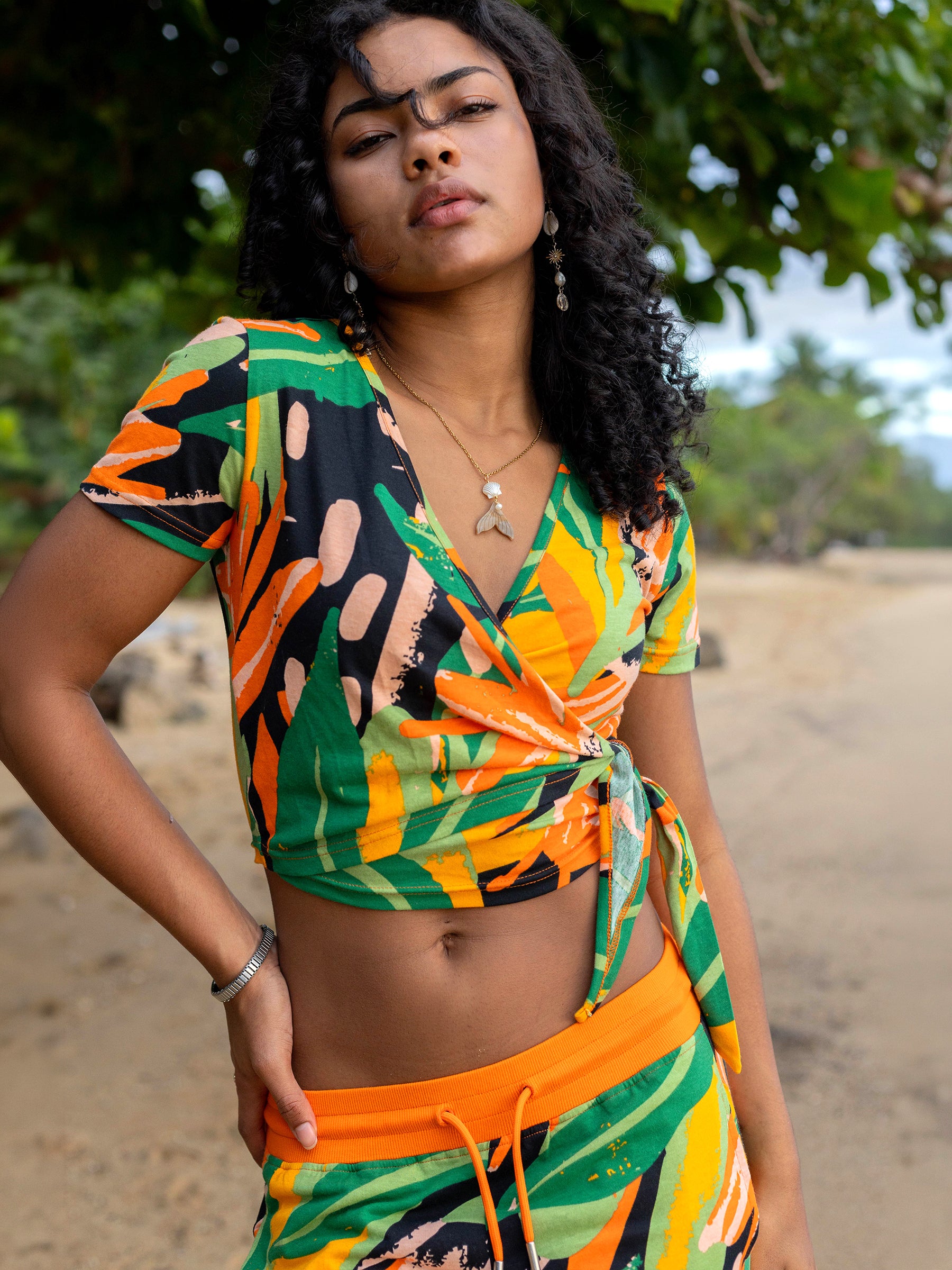 Wrap Crop Top | Playa