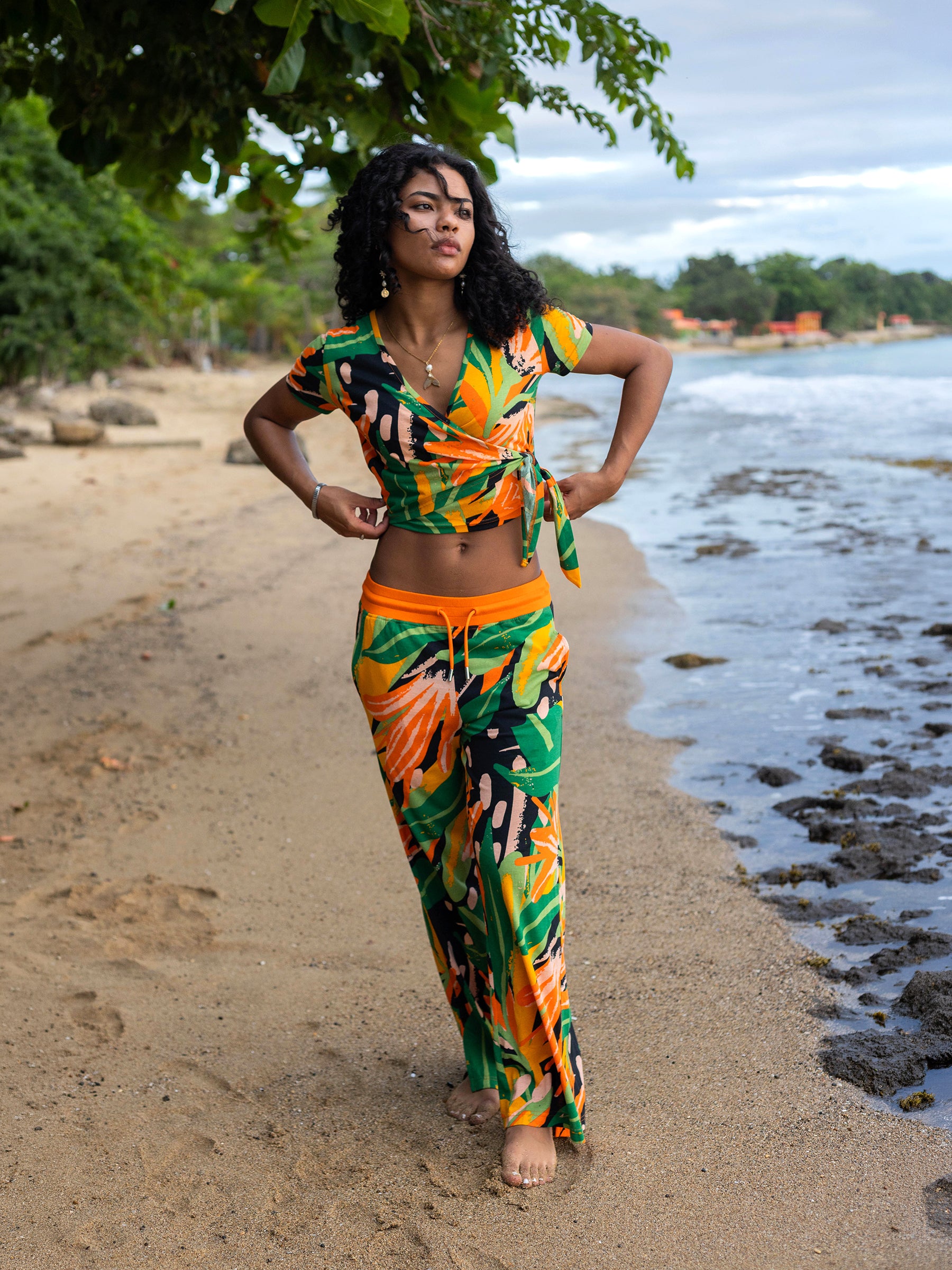 Wrap Crop Top | Playa