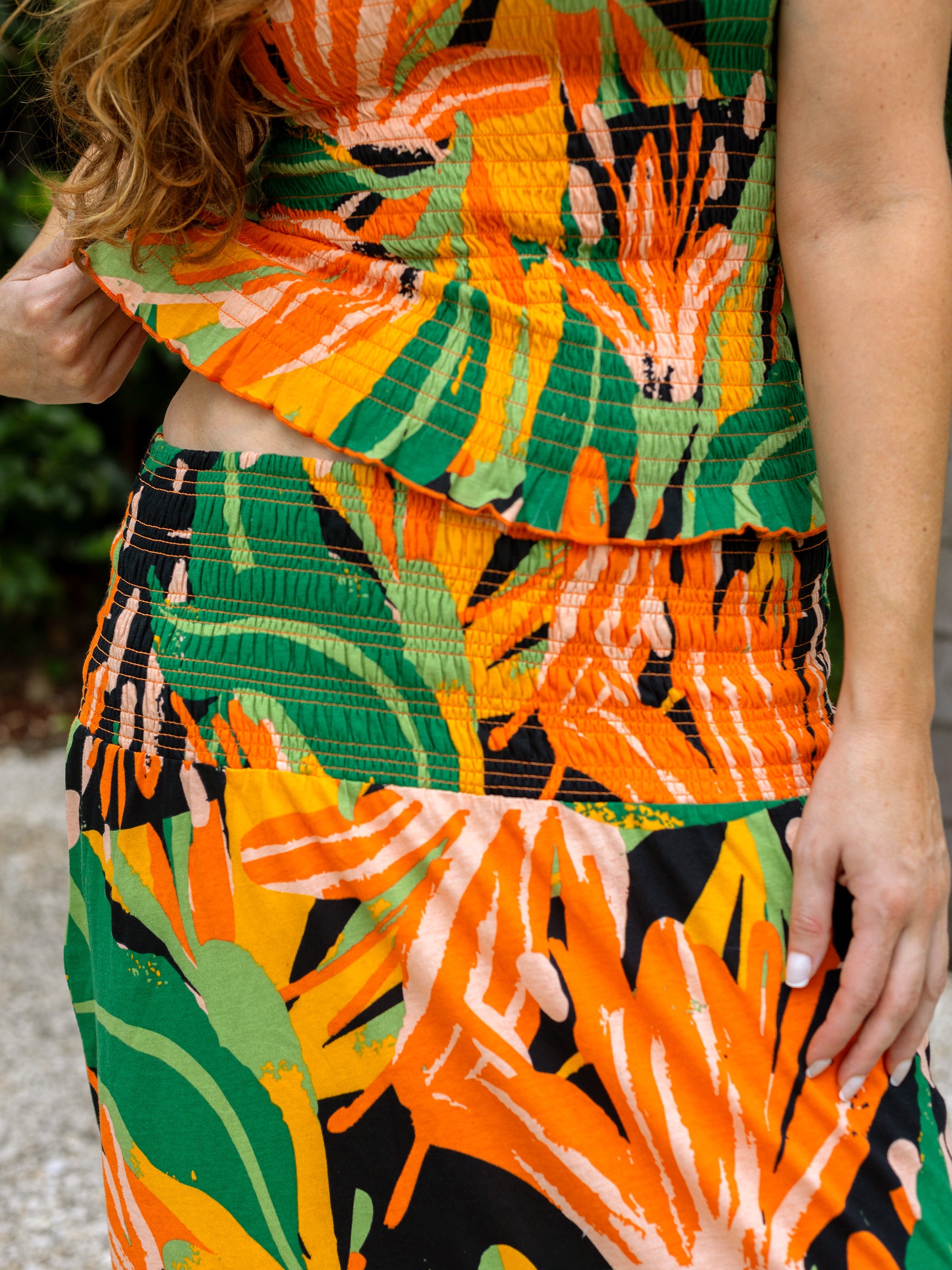 Smocked Skirt | Playa