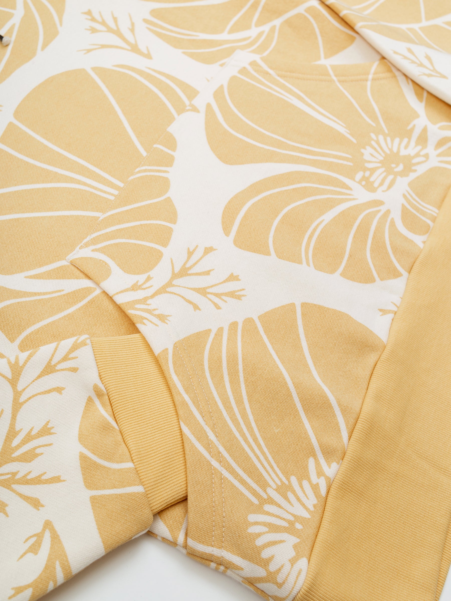 Poppies Hoodie, a Organic Hoodie by Happy Earth Apparel