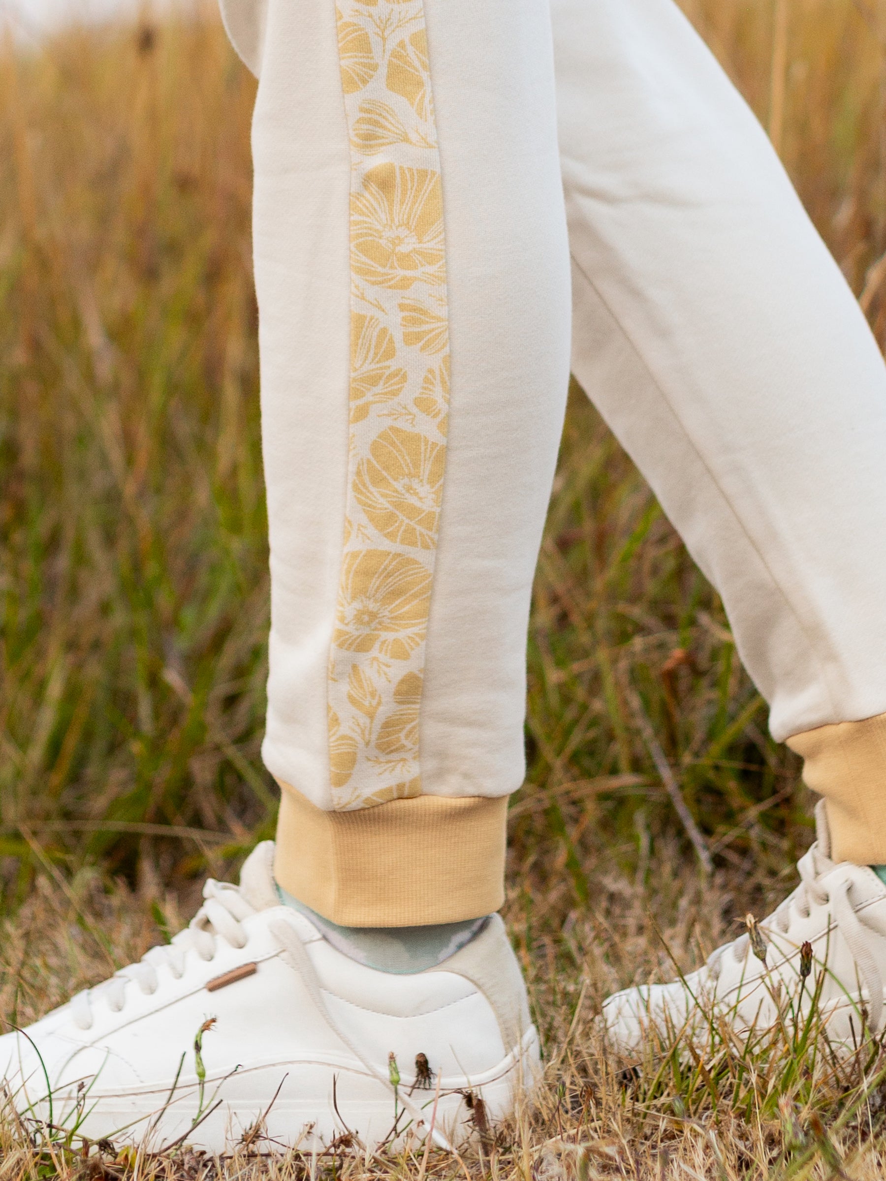 Poppies Joggers-Organic Joggers-Happy Earth