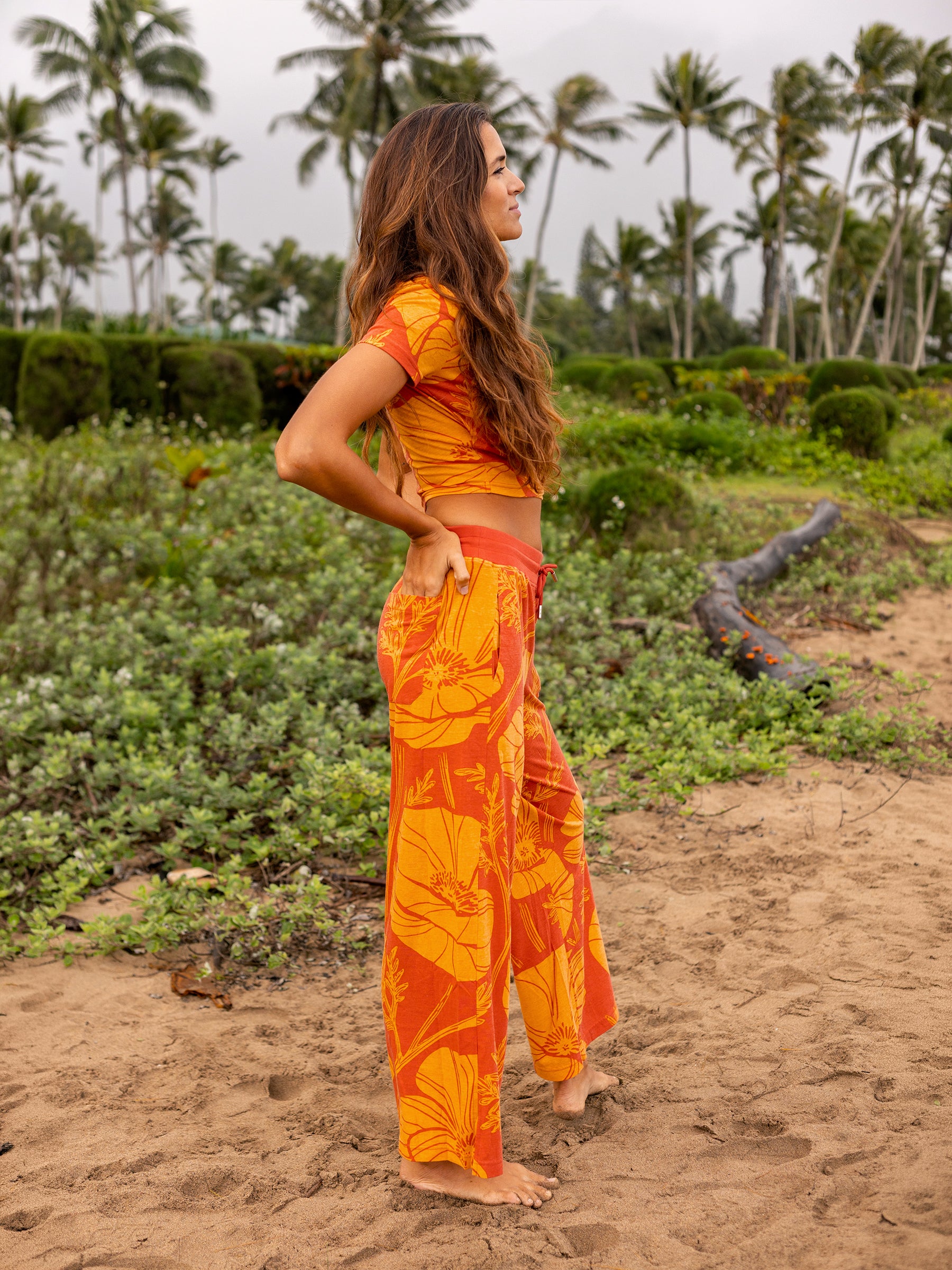 Wide Leg Pants | Poppies