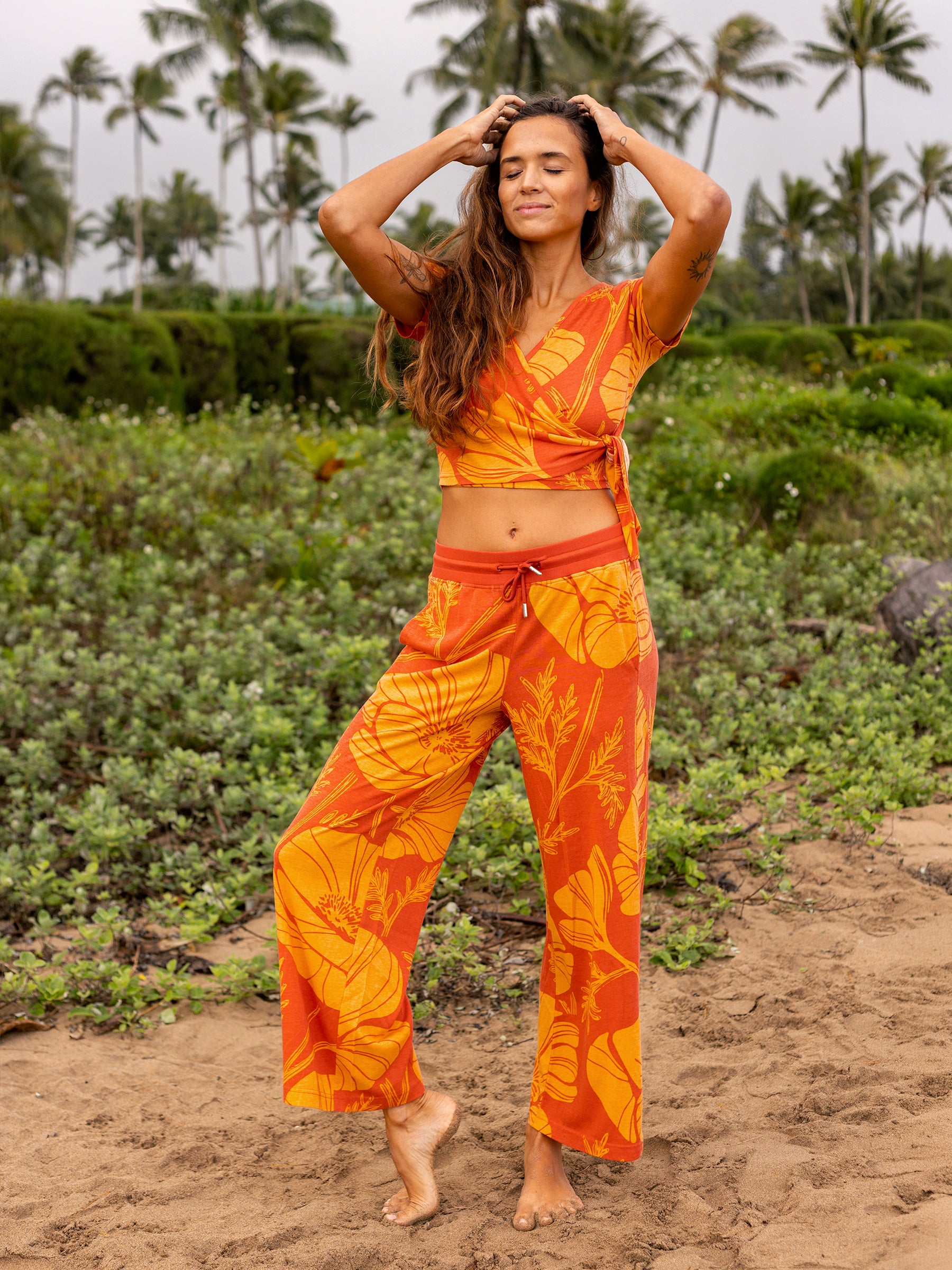 Wide Leg Pants | Poppies