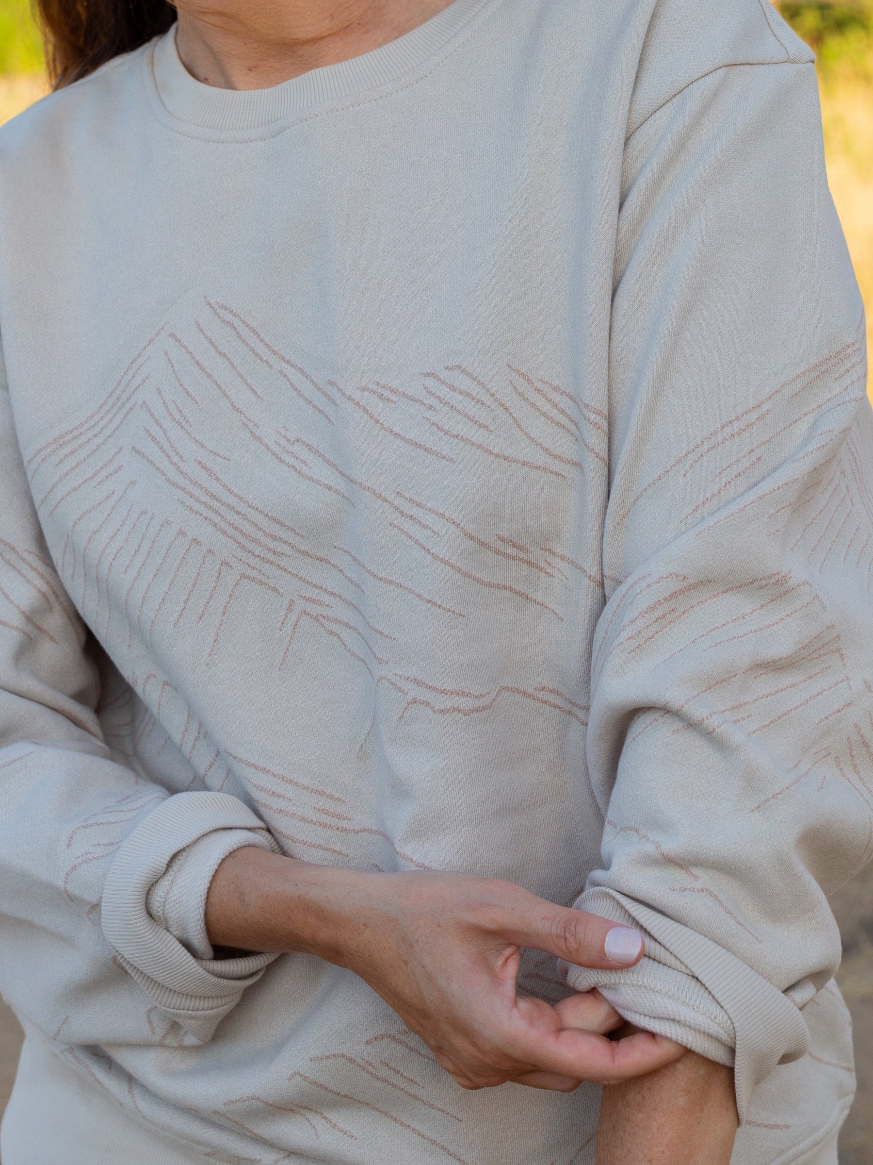 Snowdrift Pullover, a Organic Sweatshirt by Happy Earth Apparel