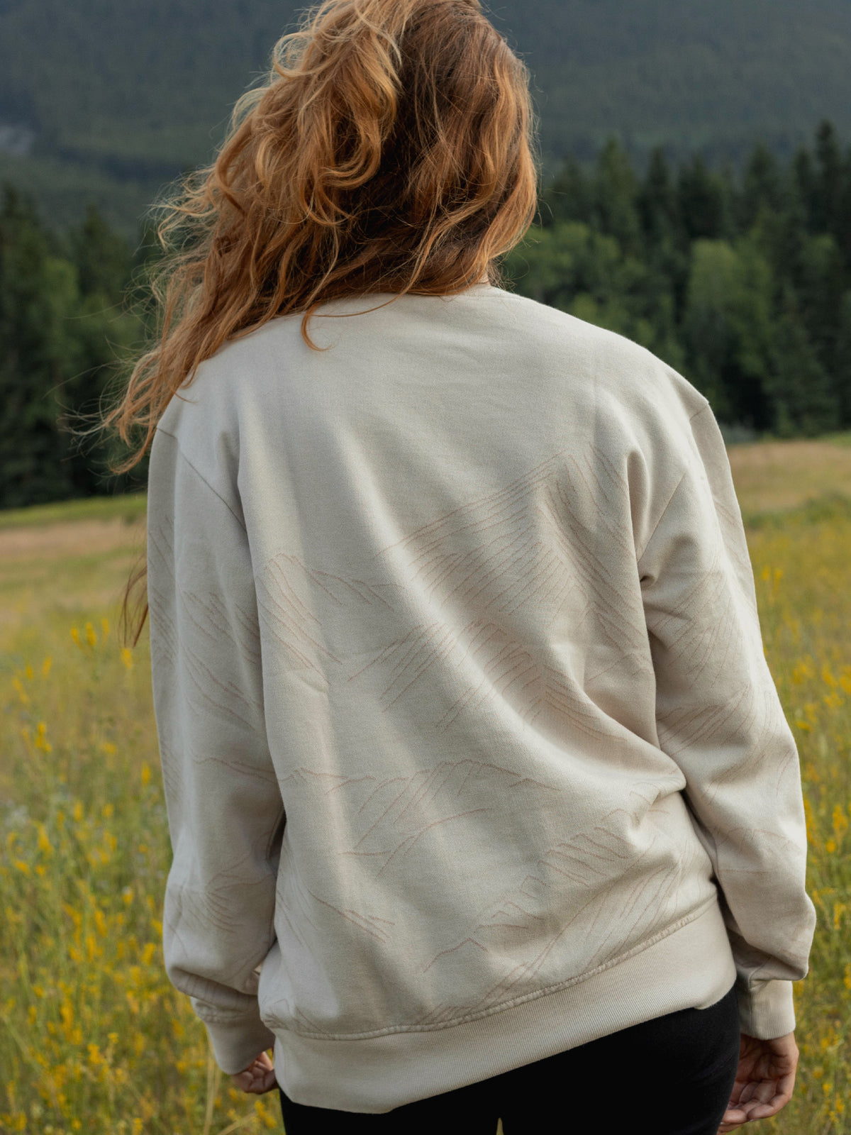 Snowdrift Pullover, organic cotton pullover sweatshirt