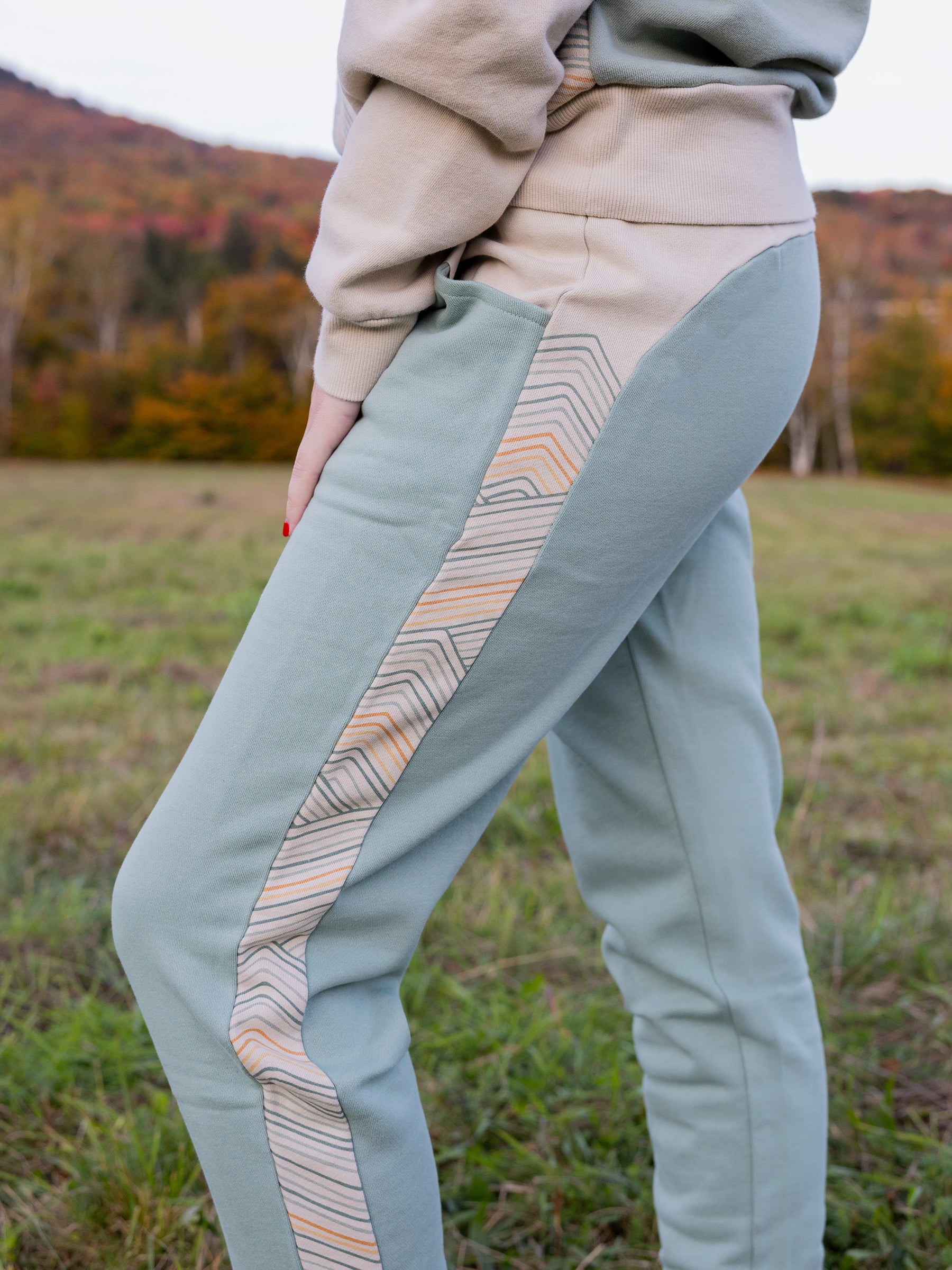 Rainbow Mountain Joggers-Organic Joggers-Happy Earth