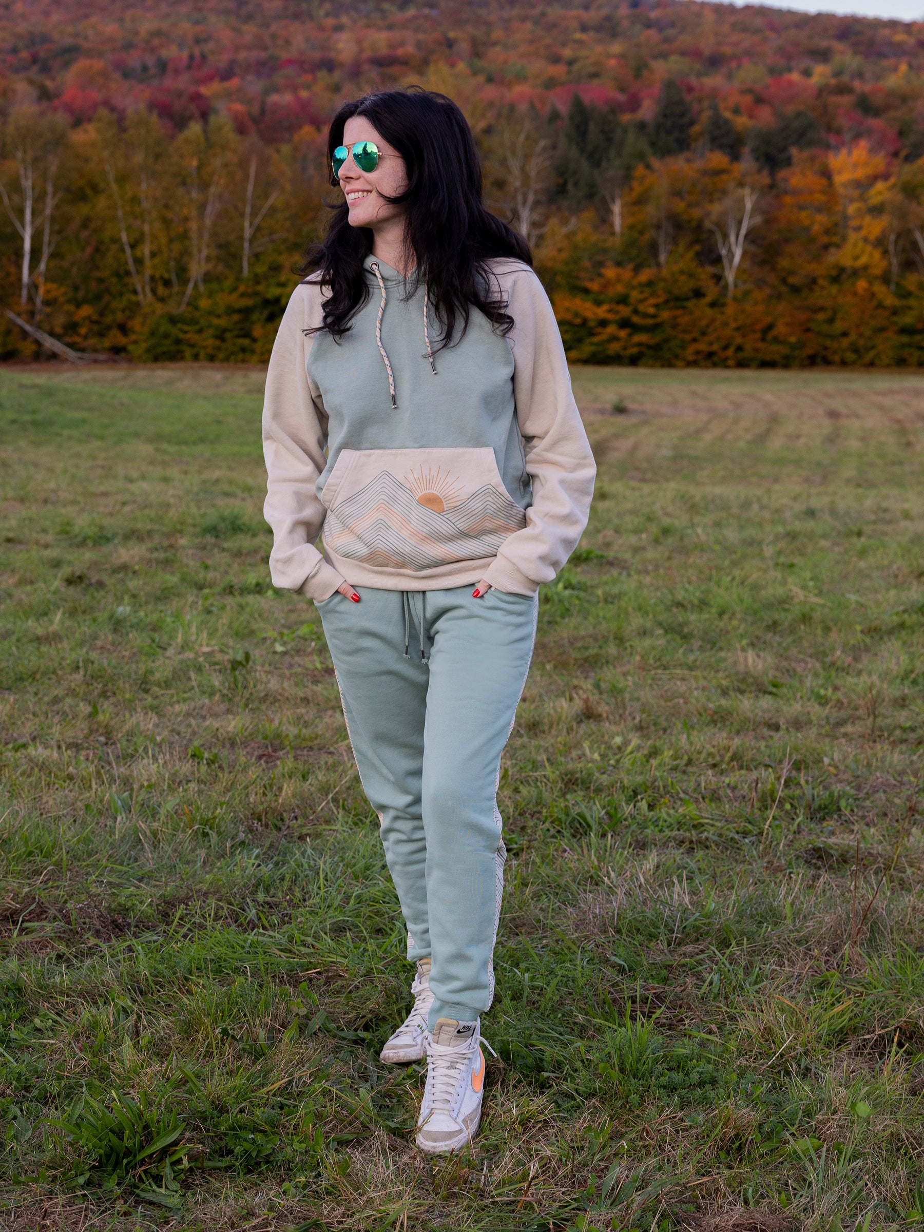 Rainbow Mountain Joggers-Organic Joggers-Happy Earth