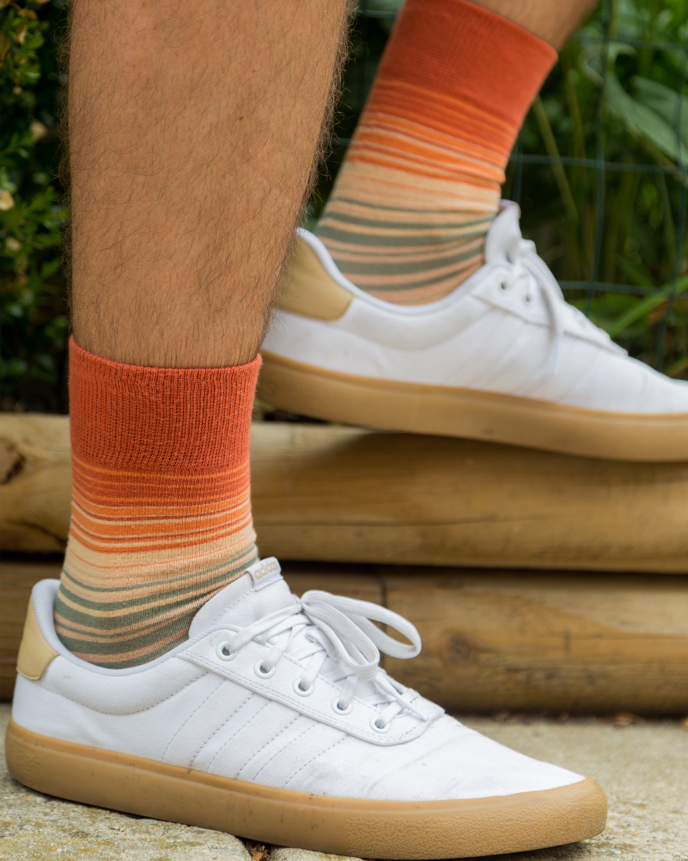 Rainbow Socks-Organic Socks-Happy Earth