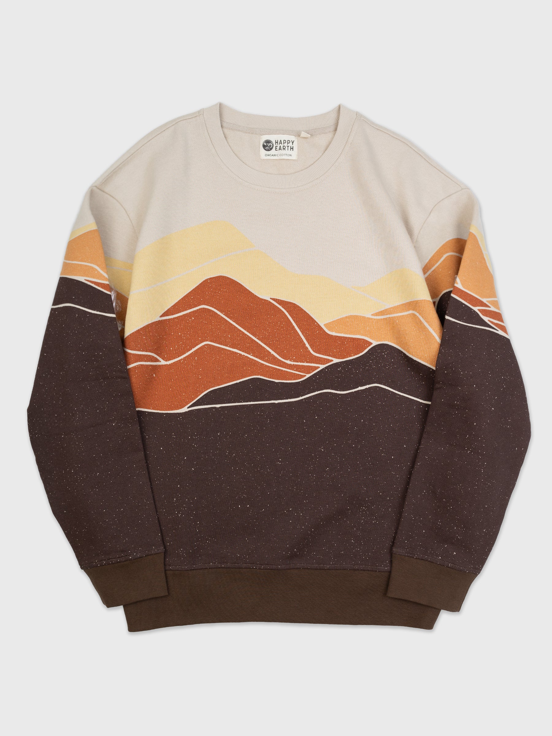 Retro Range Pullover-Organic Sweatshirt-Happy Earth