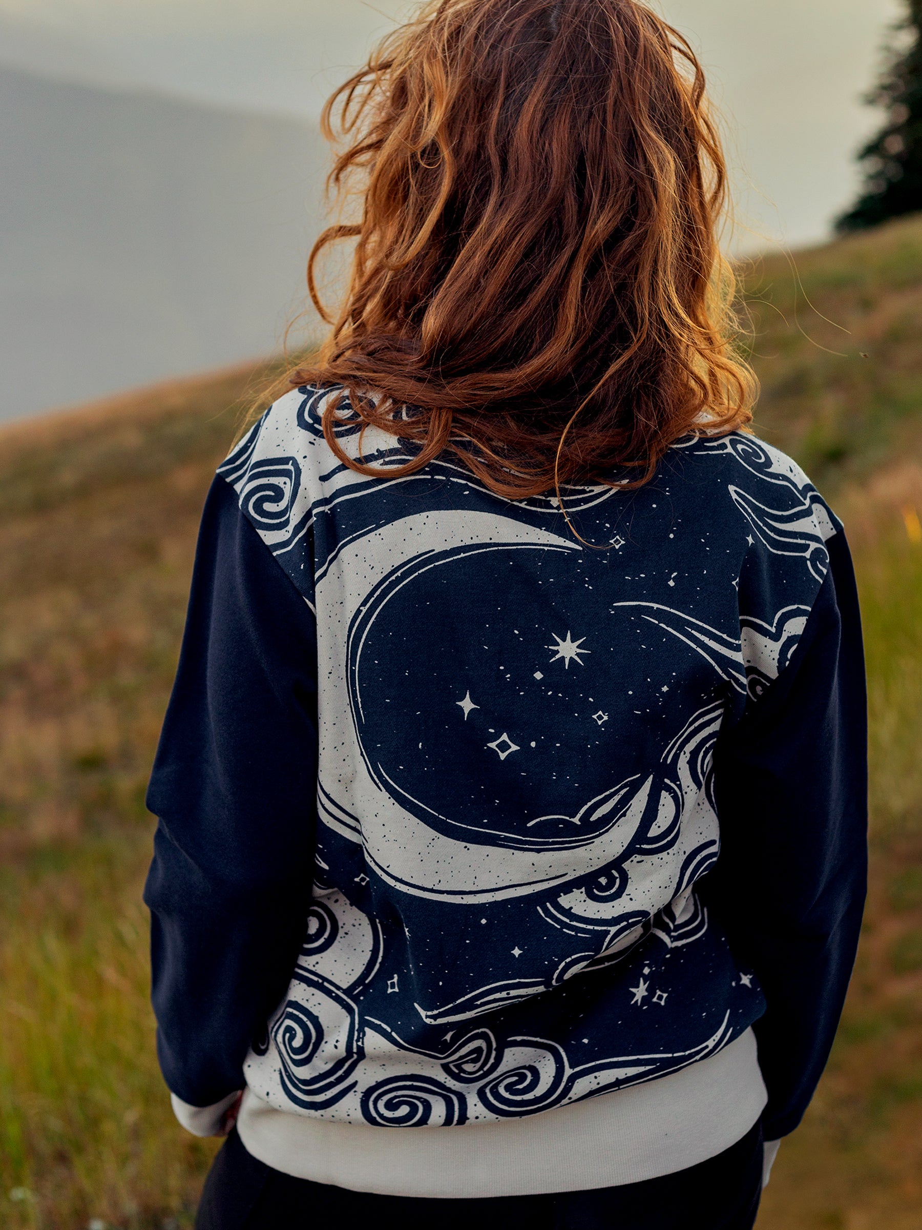 Reverie de Lune Pullover-Organic Sweatshirt-Happy Earth