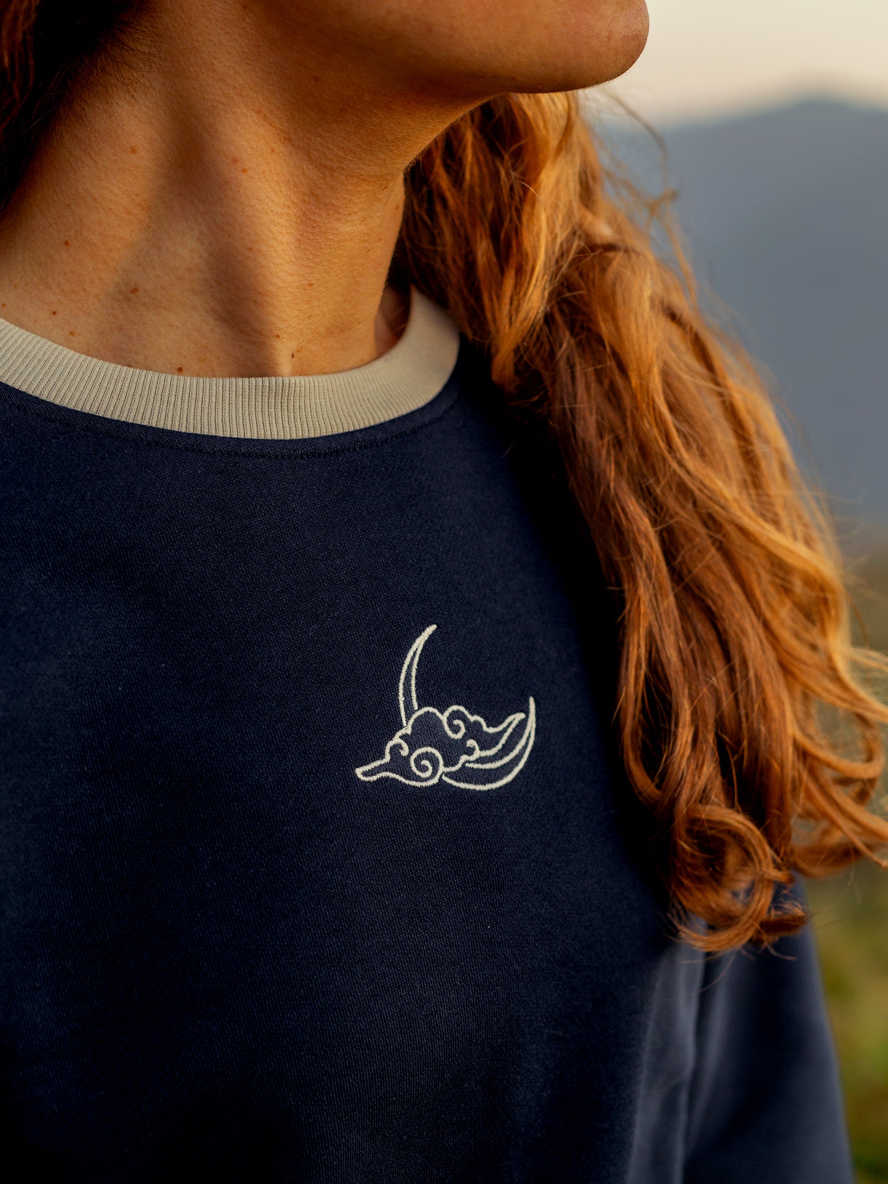 Reverie de Lune Pullover-Organic Sweatshirt-Happy Earth